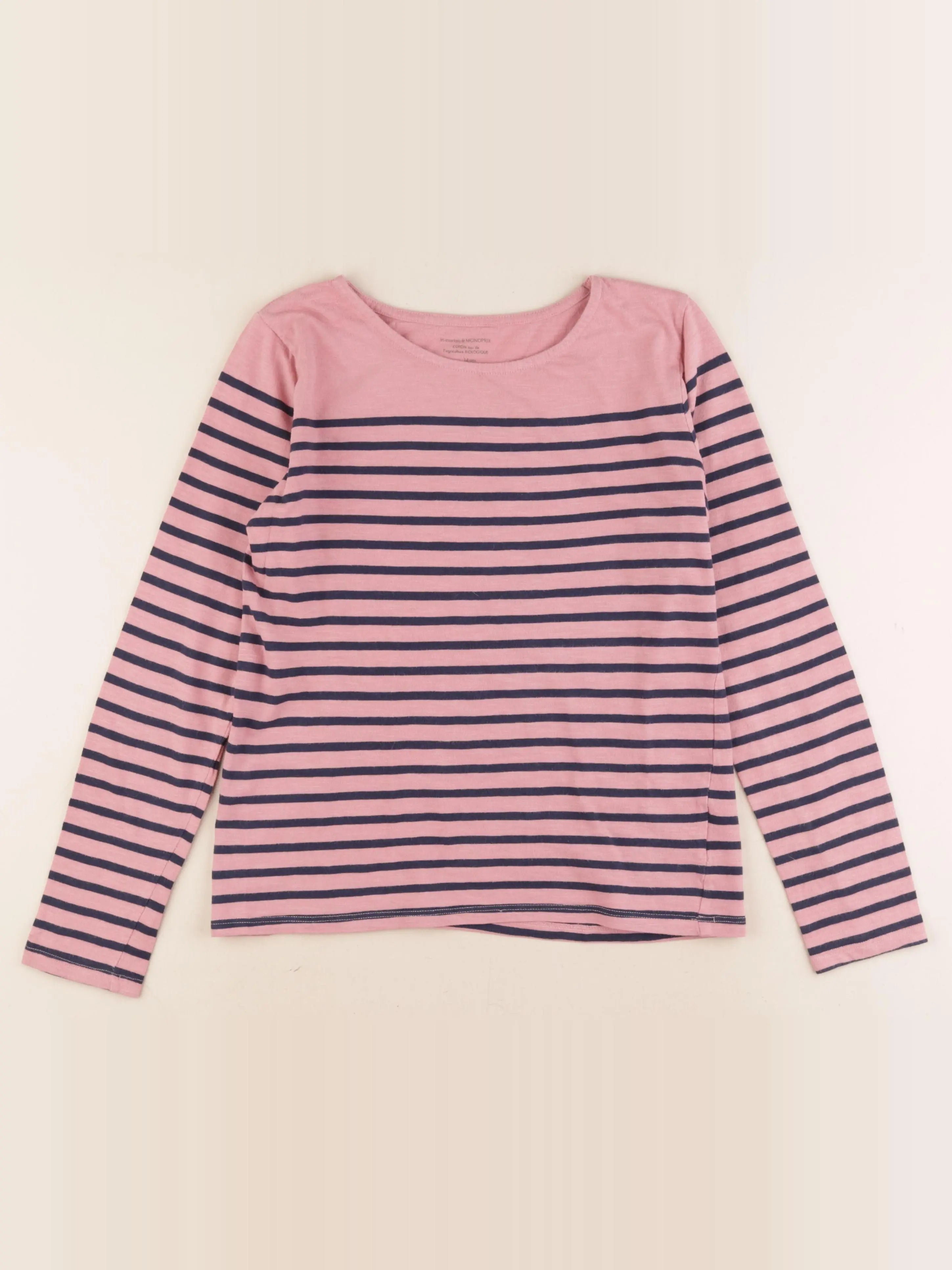Monoprix - tee-shirt rose - 14 ans