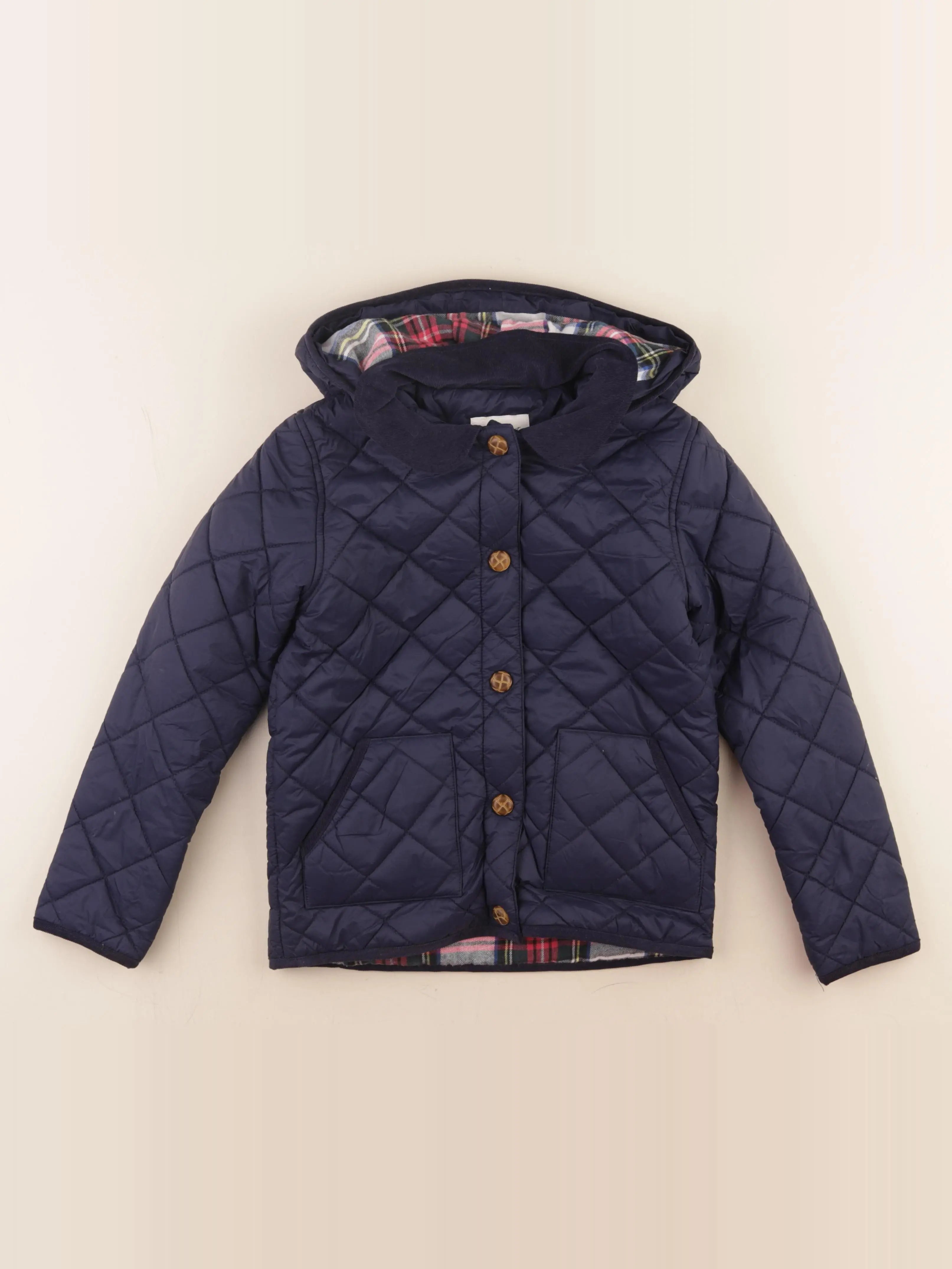 Cyrillus - doudoune bleu - 10 ans