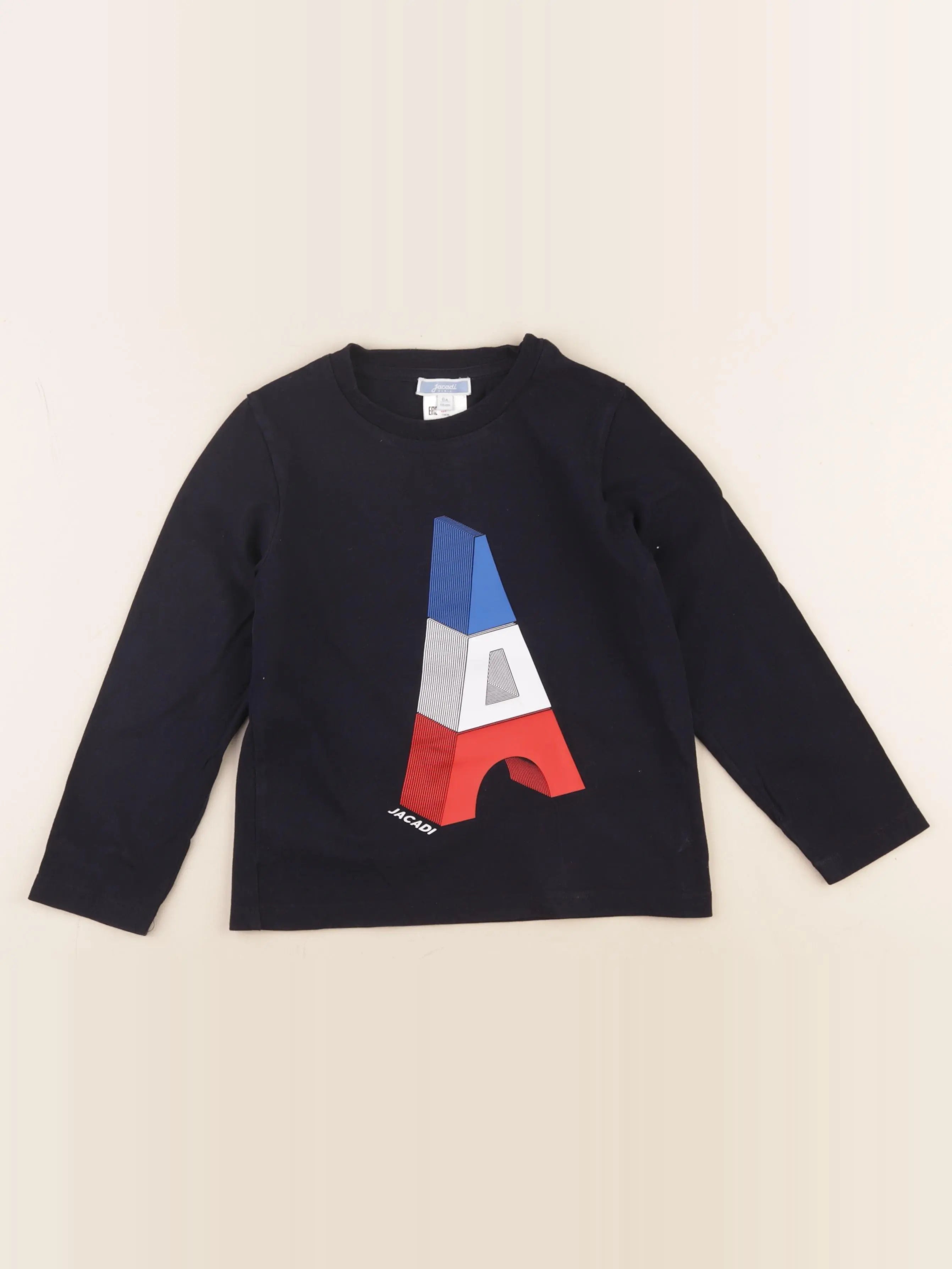 Jacadi - tee-shirt bleu - 6 ans