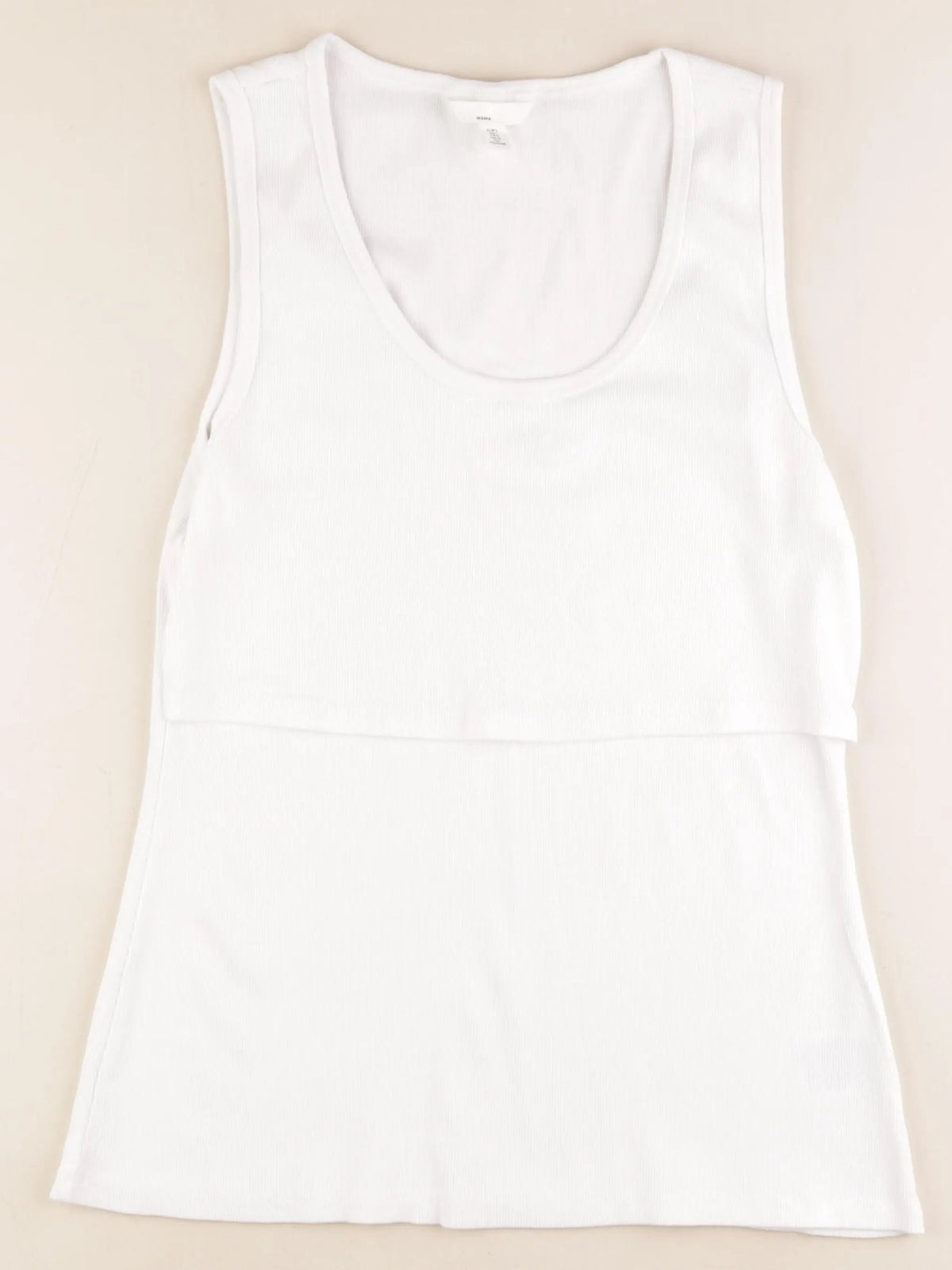 H&M - débardeur allaitement, grossesse blanc - l
