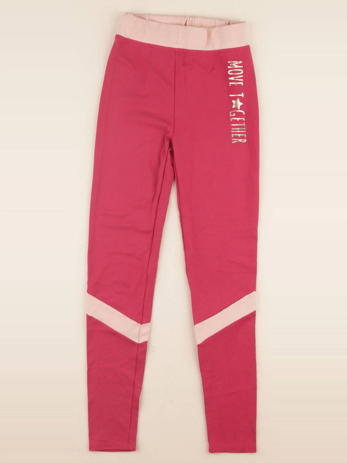 Vertbaudet - legging rose - 10 ans