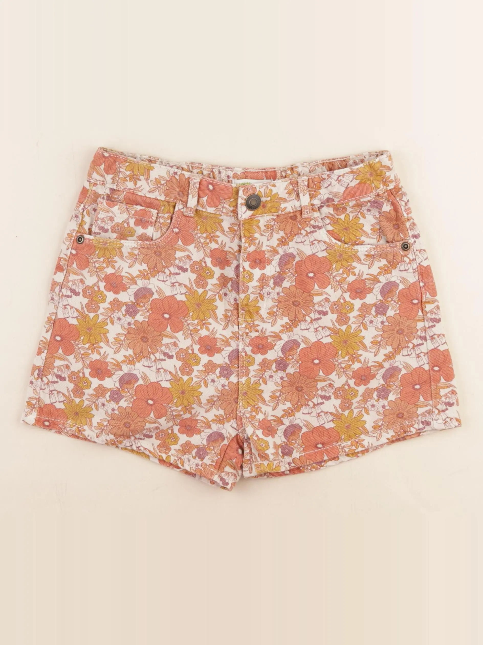 Vertbaudet - short multicolore - 10 ans