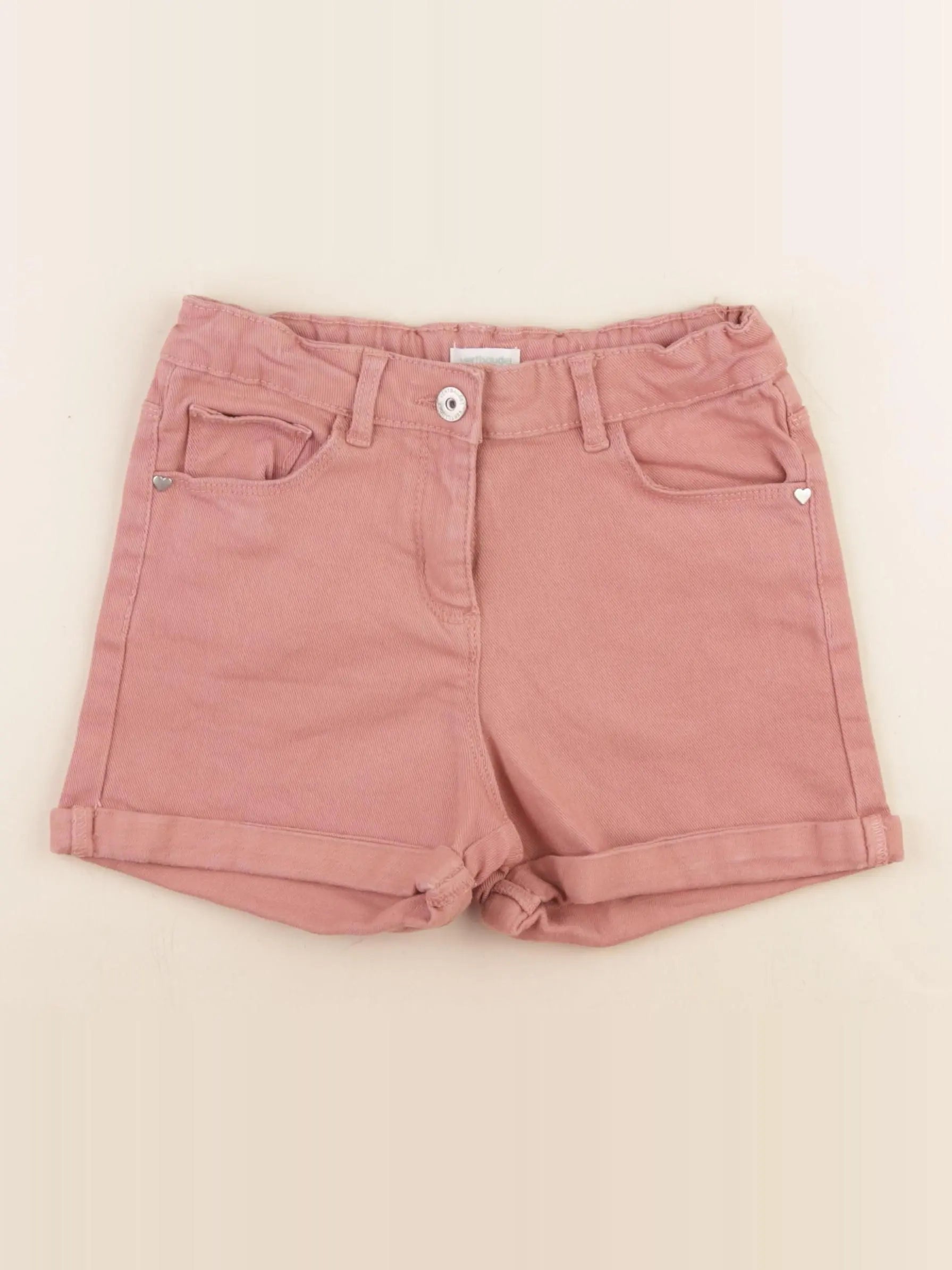 Vertbaudet - short rose - 10 ans