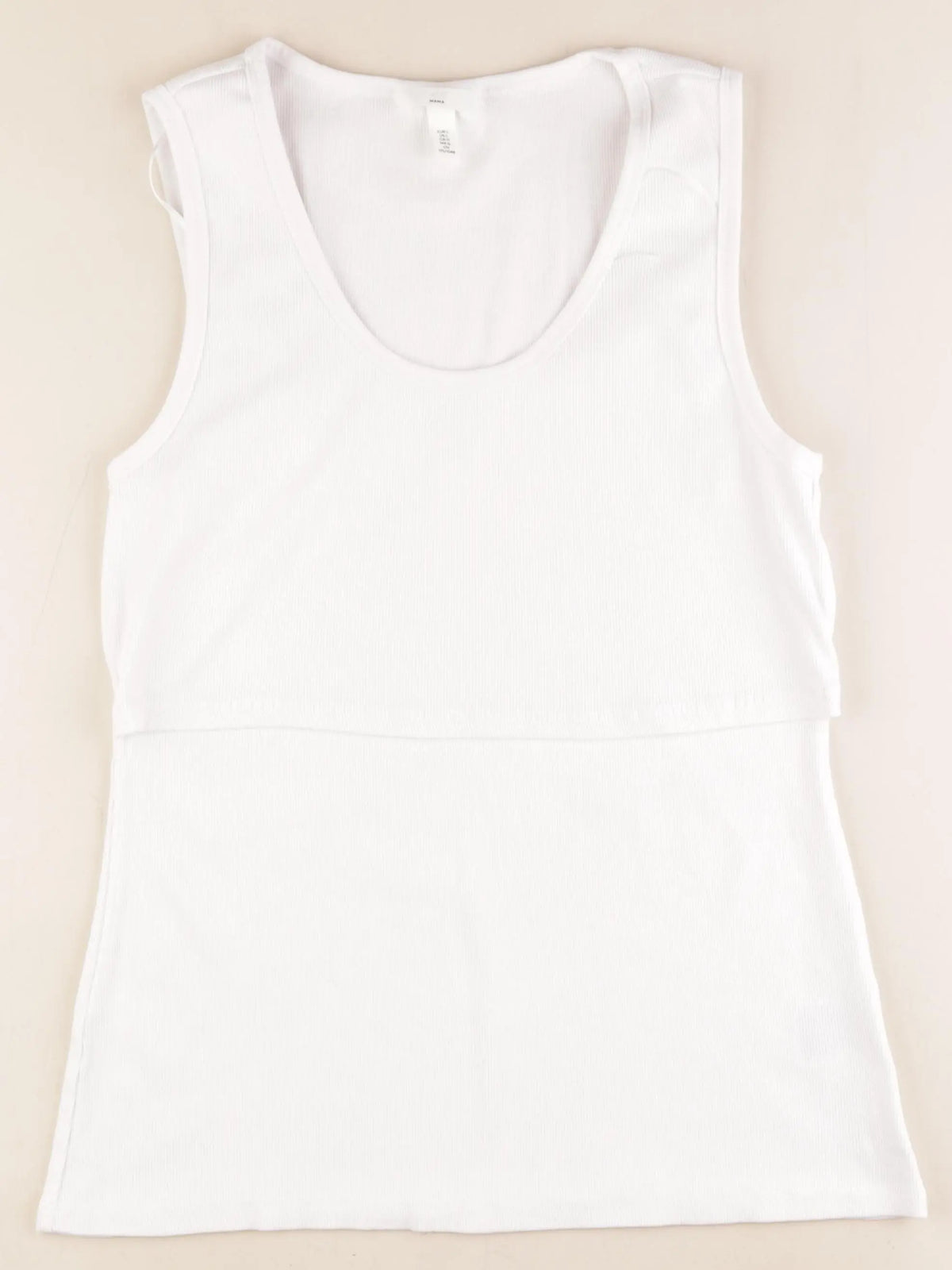 H&M - débardeur grossesse, allaitement blanc - l