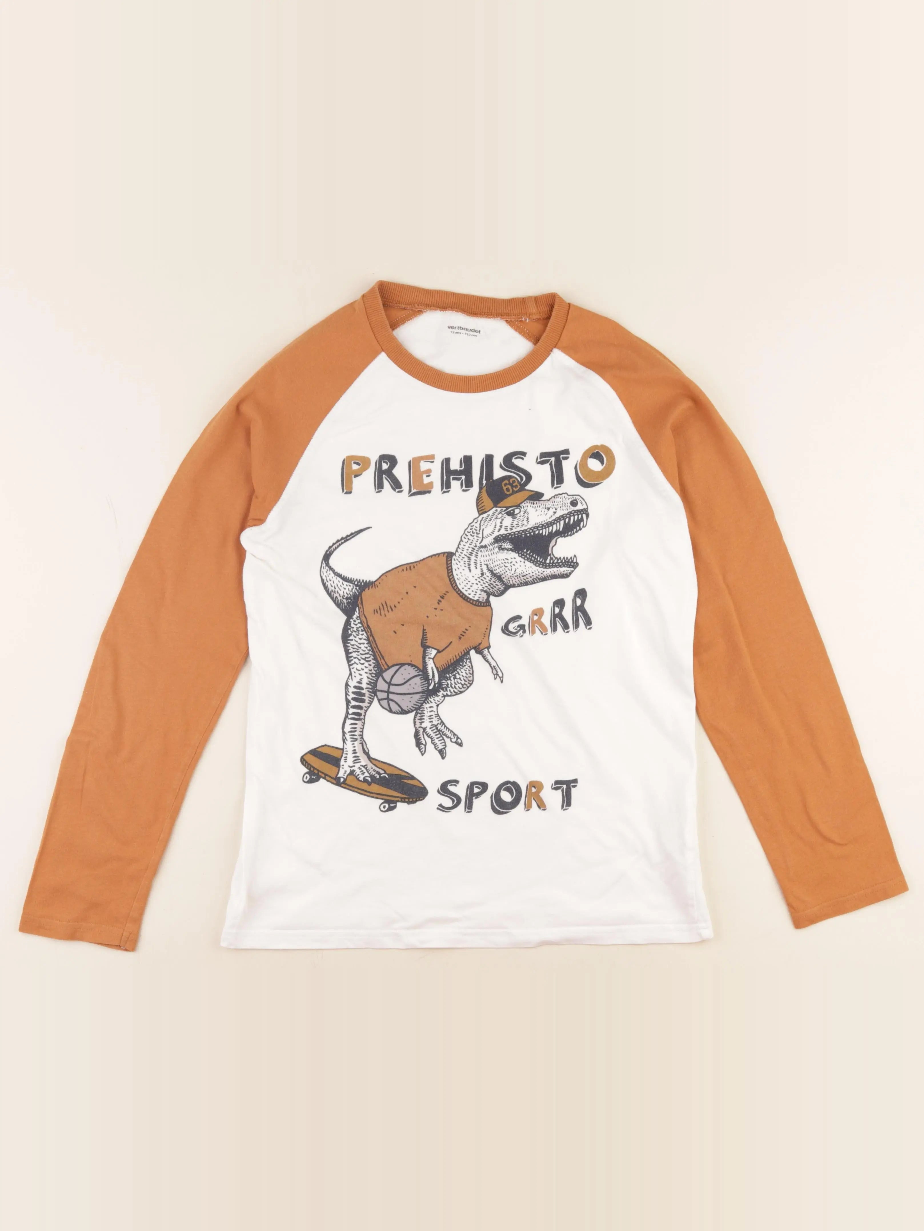 Vertbaudet - tee-shirt multicolore - 12 ans