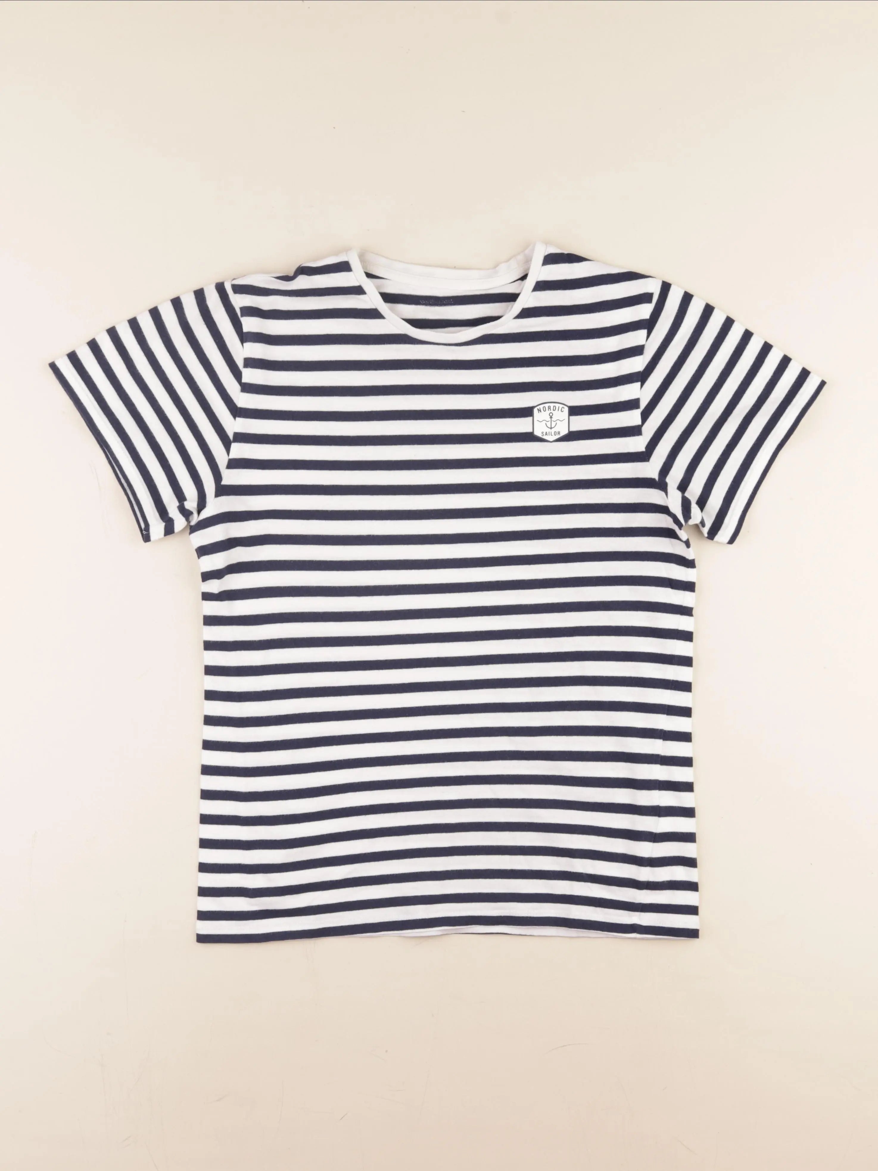 Vertbaudet - tee-shirt bleu - 14 ans