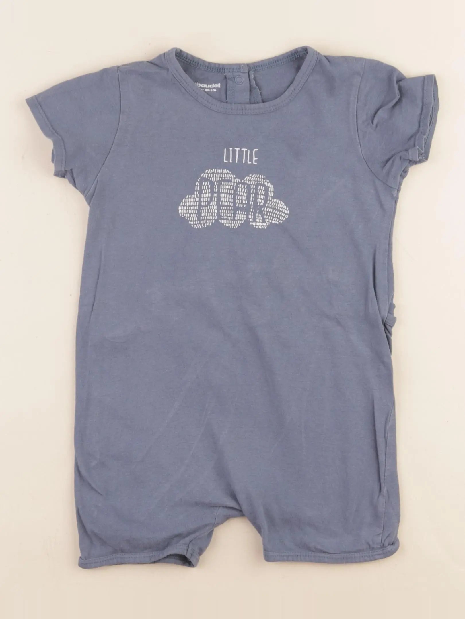Vertbaudet - pyjama coton bleu - 2 ans
