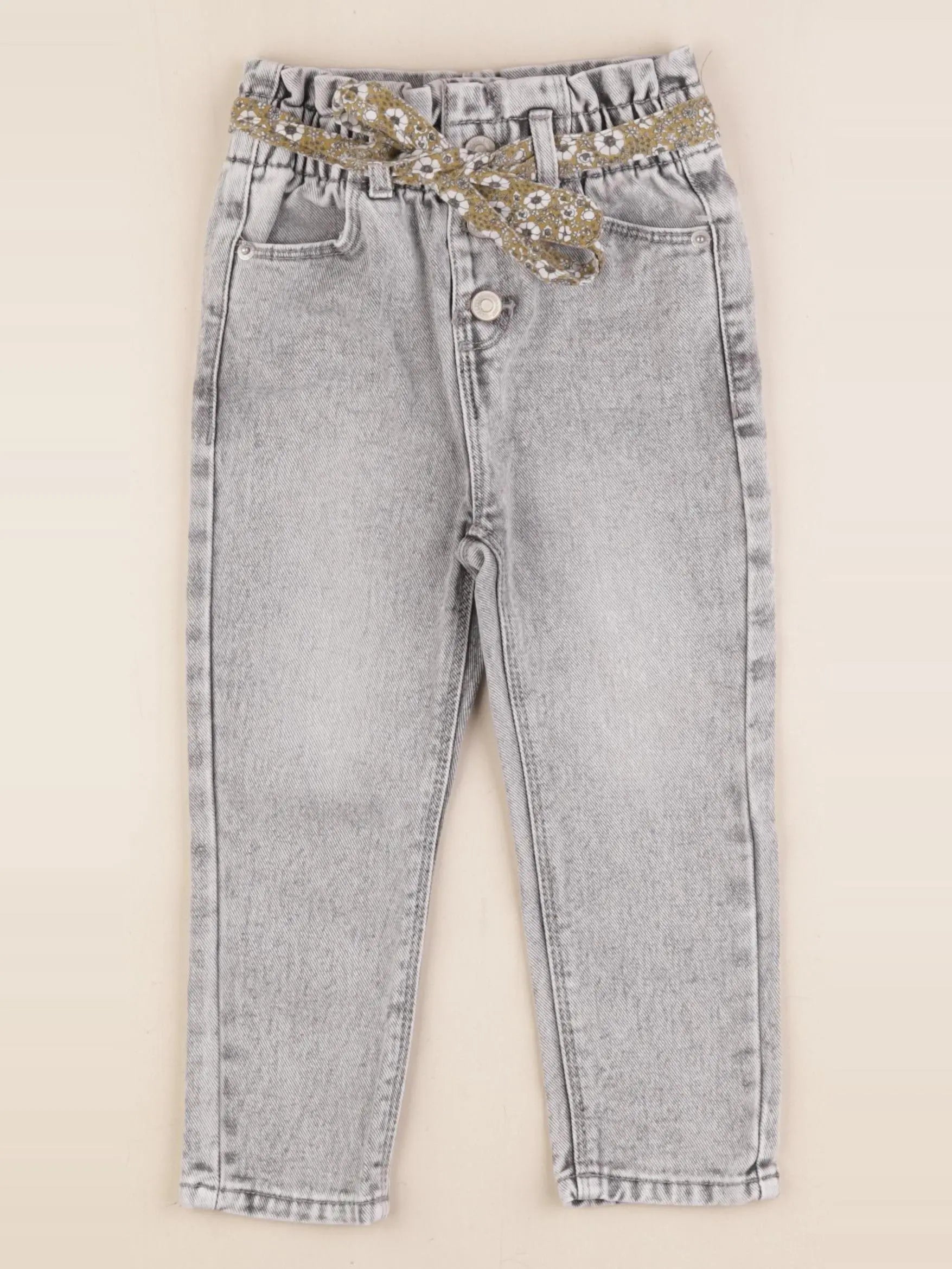 Vertbaudet - jean gris - 3 ans