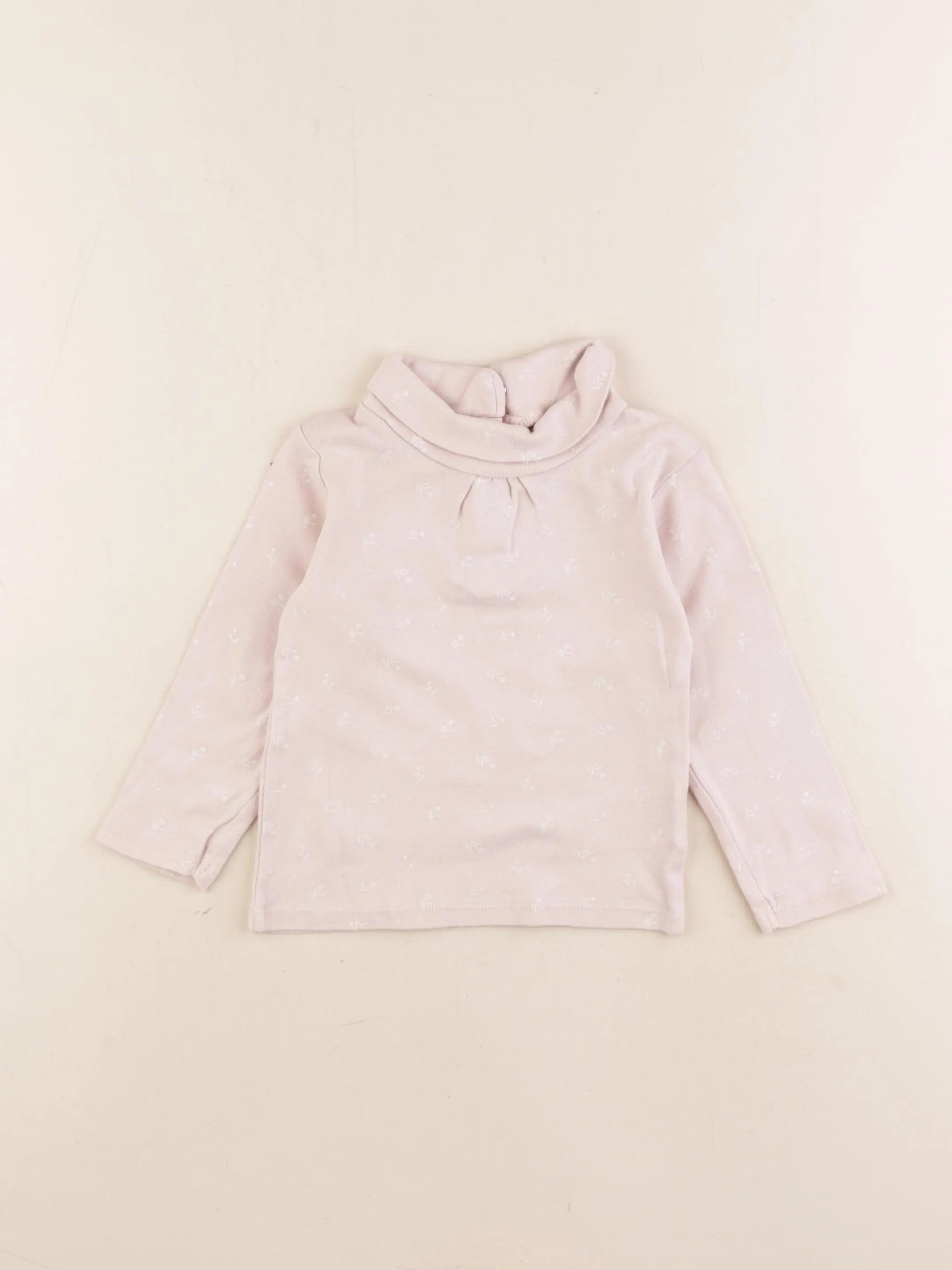 Vertbaudet - sous-pull rose - 2 ans