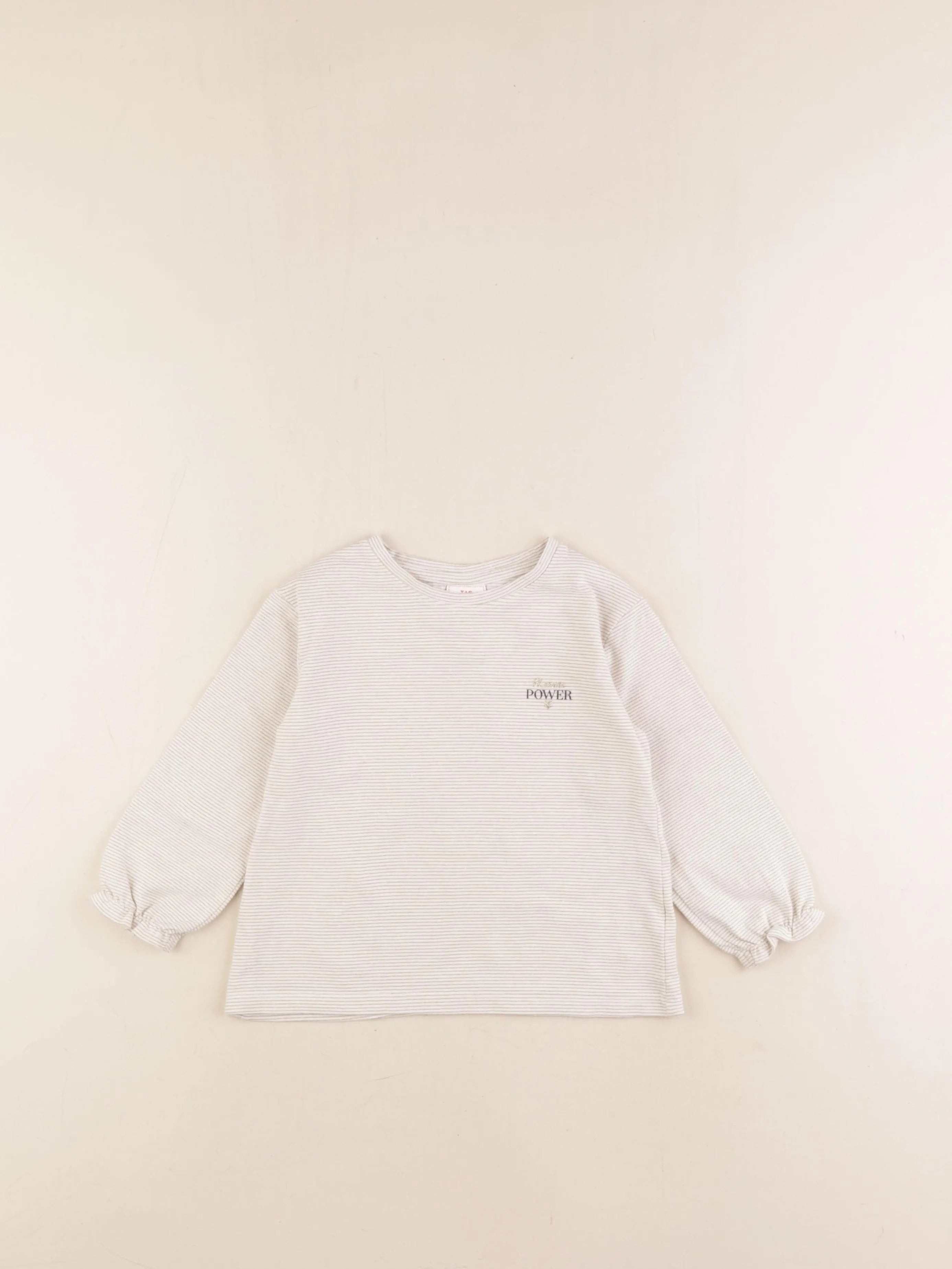 Tape à l'oeil - tee-shirt or, beige - 2 ans