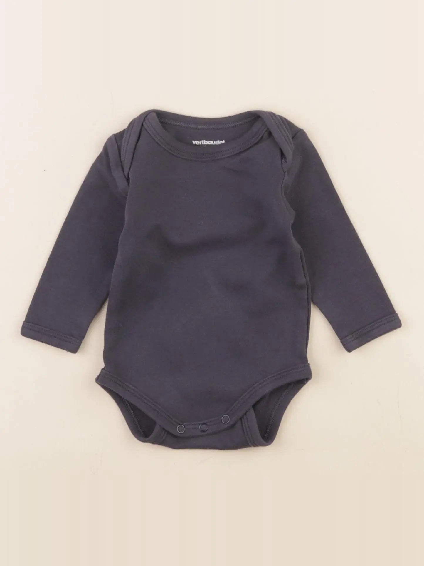 Vertbaudet - body bleu - 3 mois