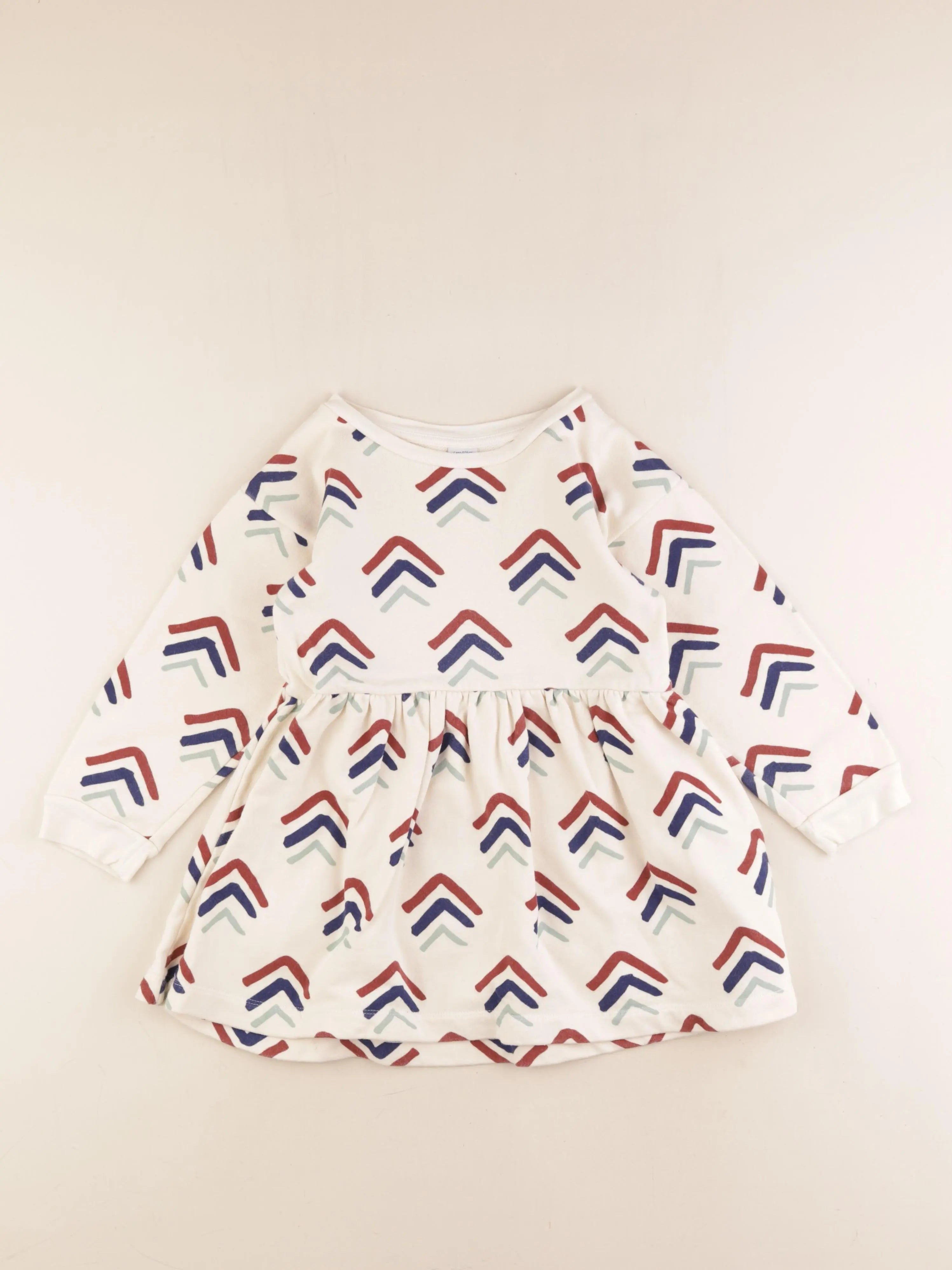 Petit Bateau - robe multicolore - 6 ans