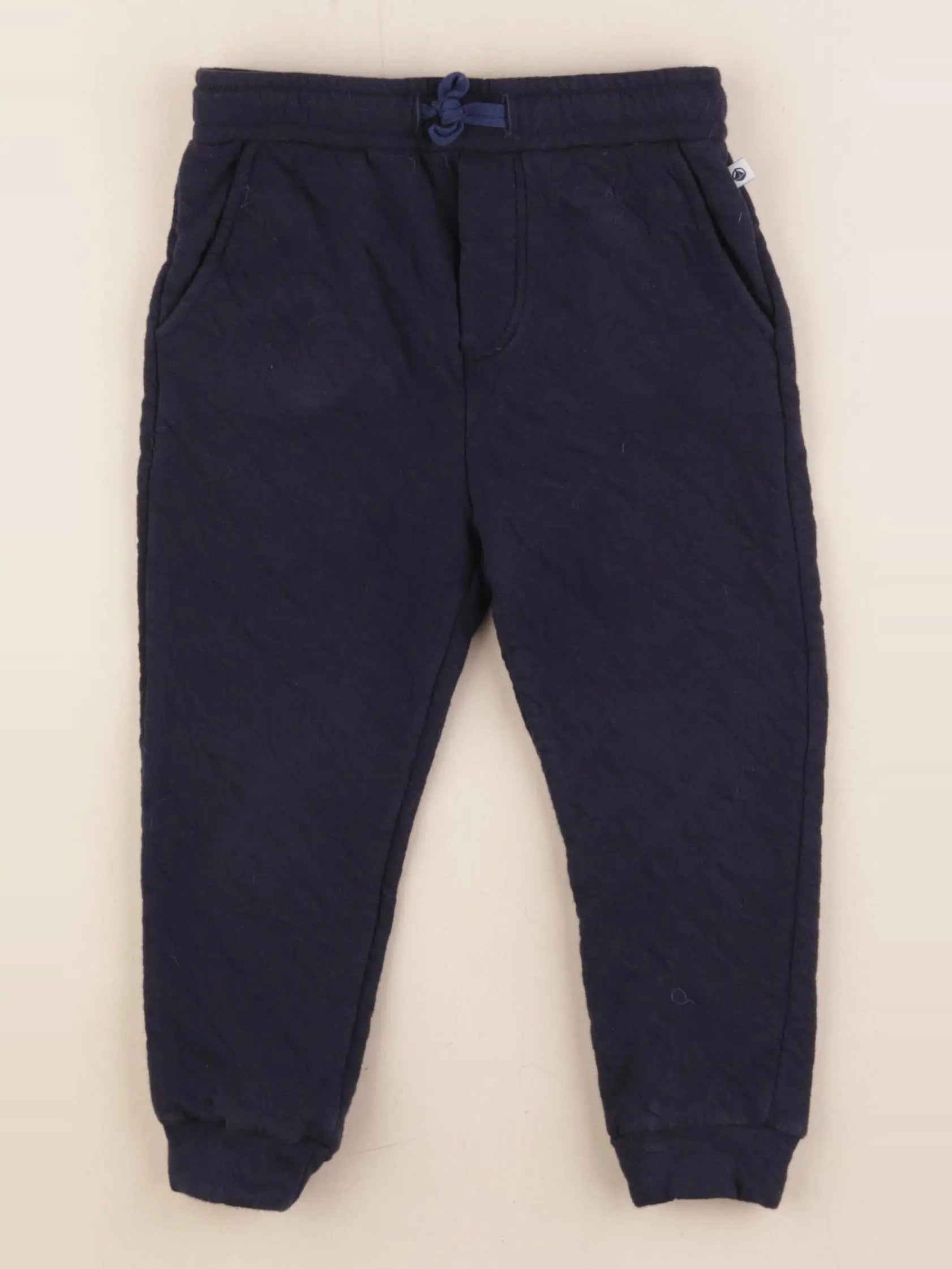 Petit Bateau - pantalon bleu - 4 ans