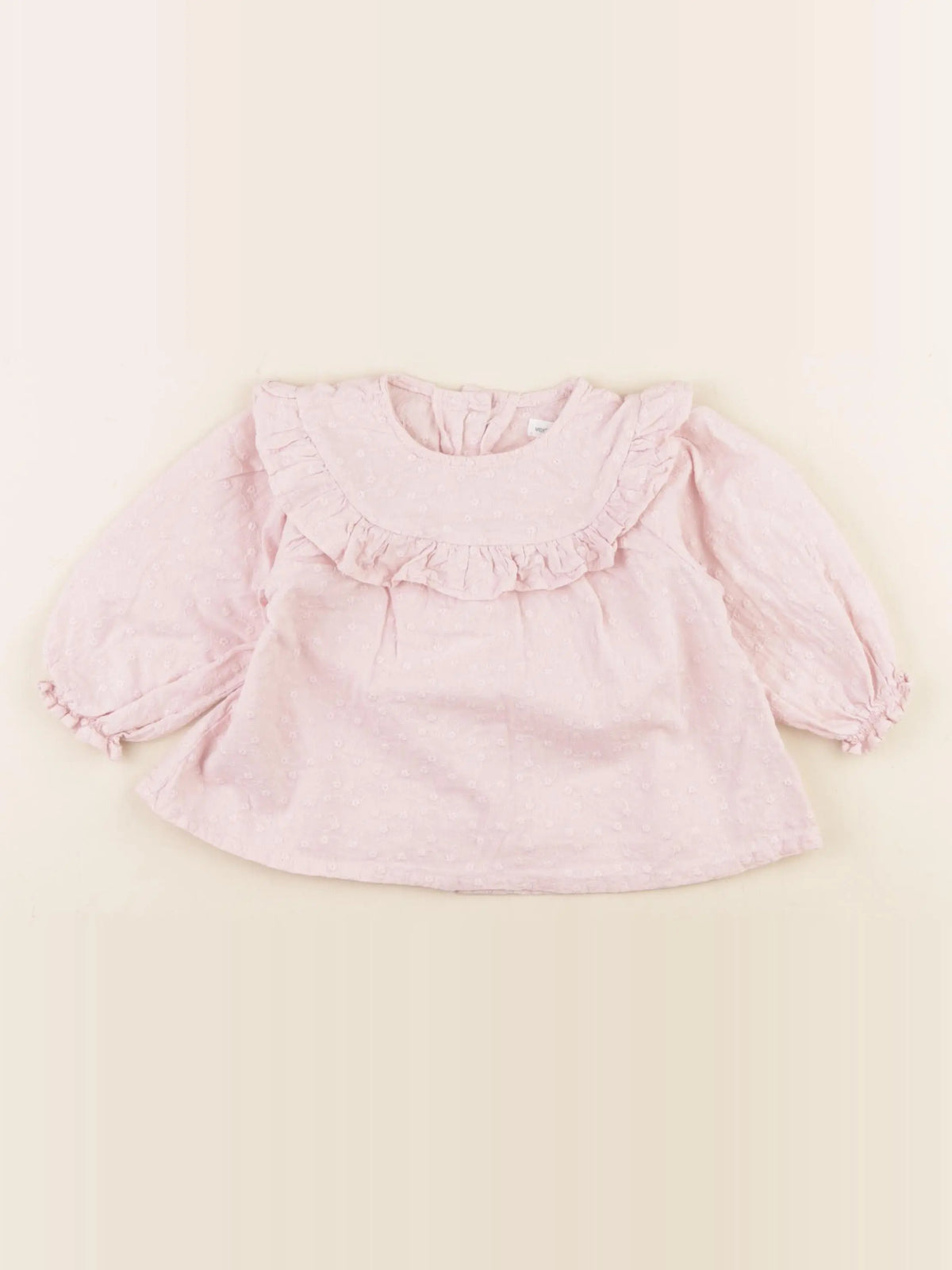Vertbaudet - blouse rose - 12 mois
