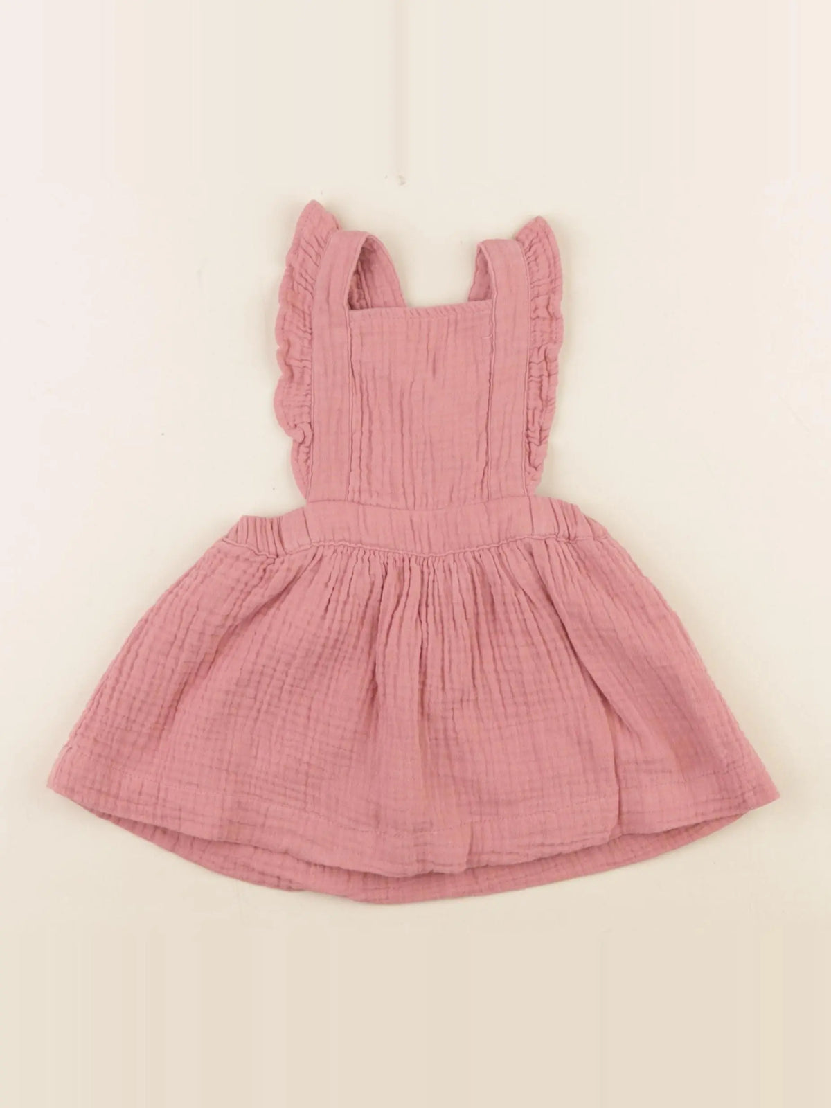 Vertbaudet - robe rose - 9 mois