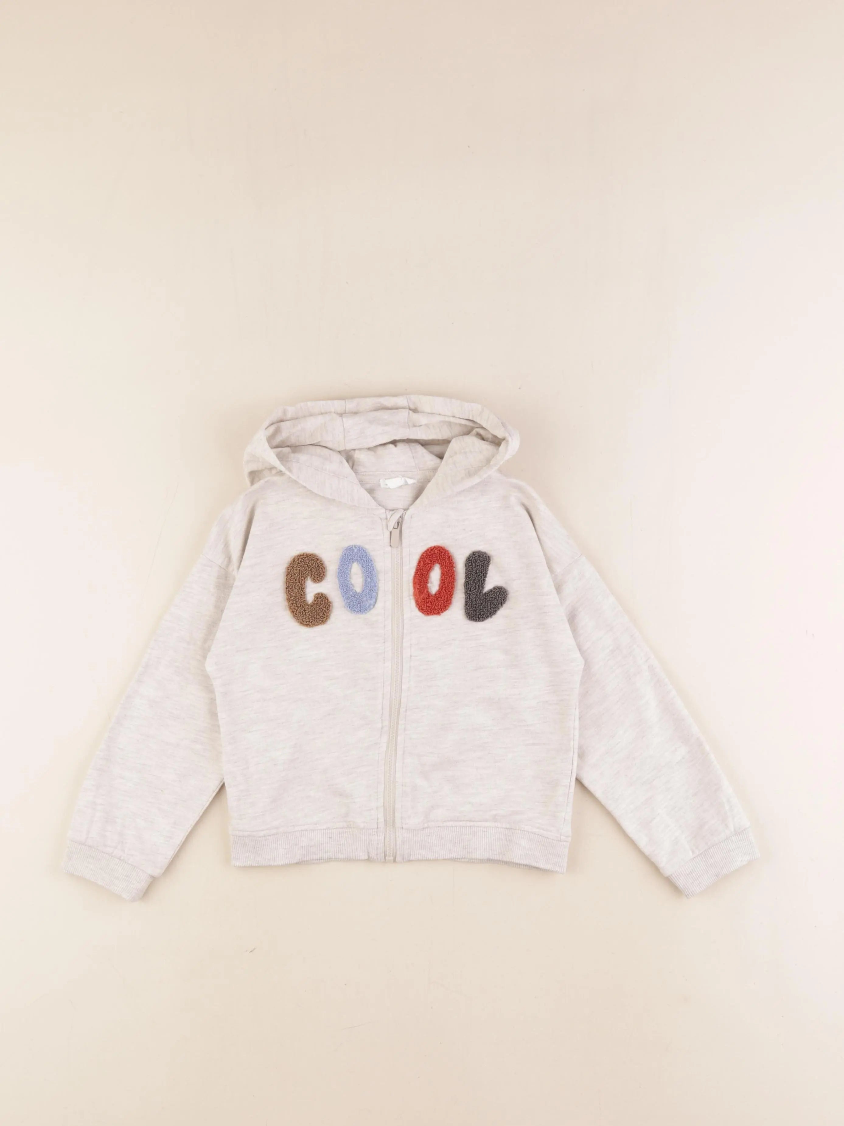 Vertbaudet - sweat gris - 36 mois