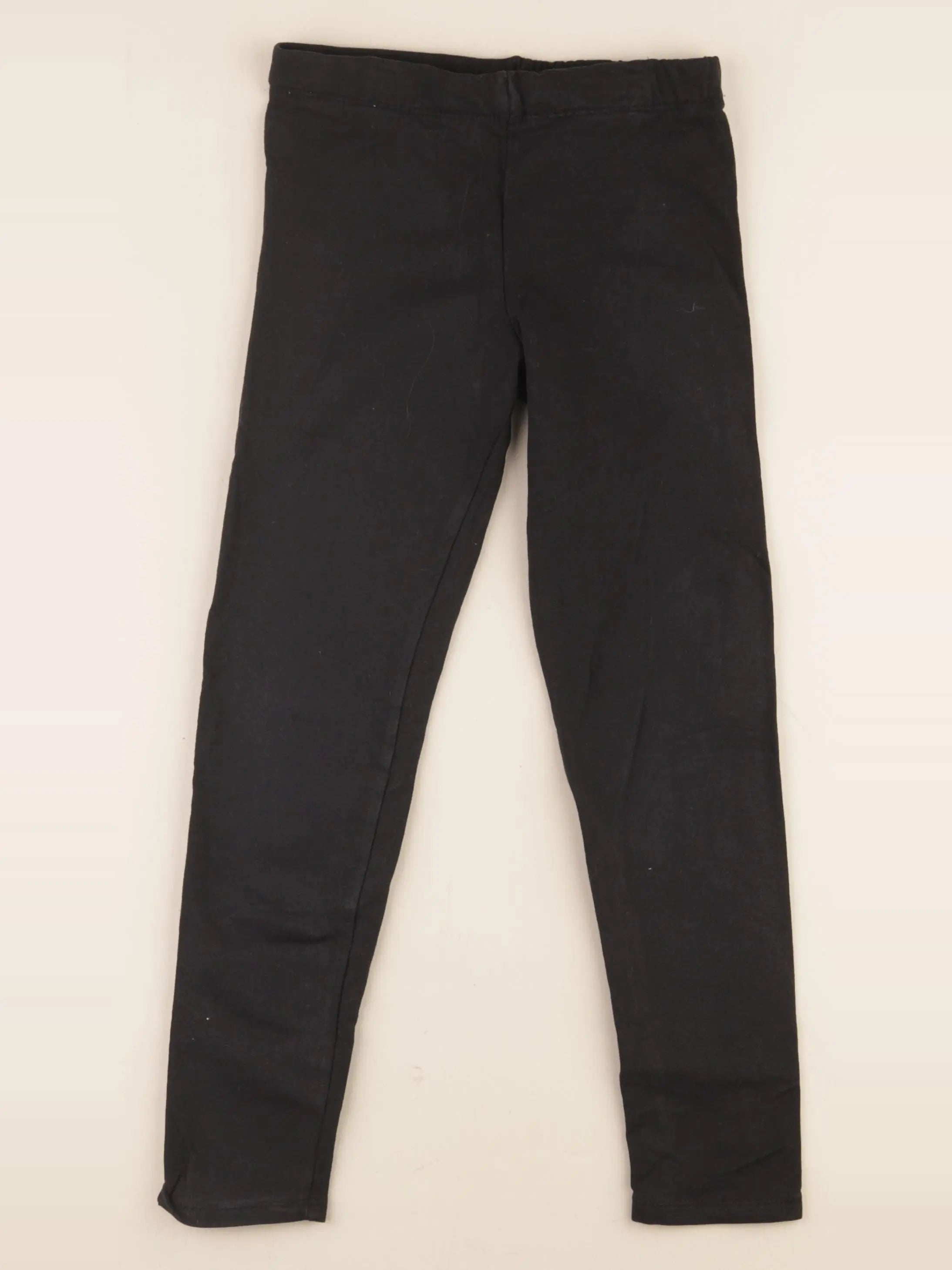 H&M - legging noir - 7/8 ans