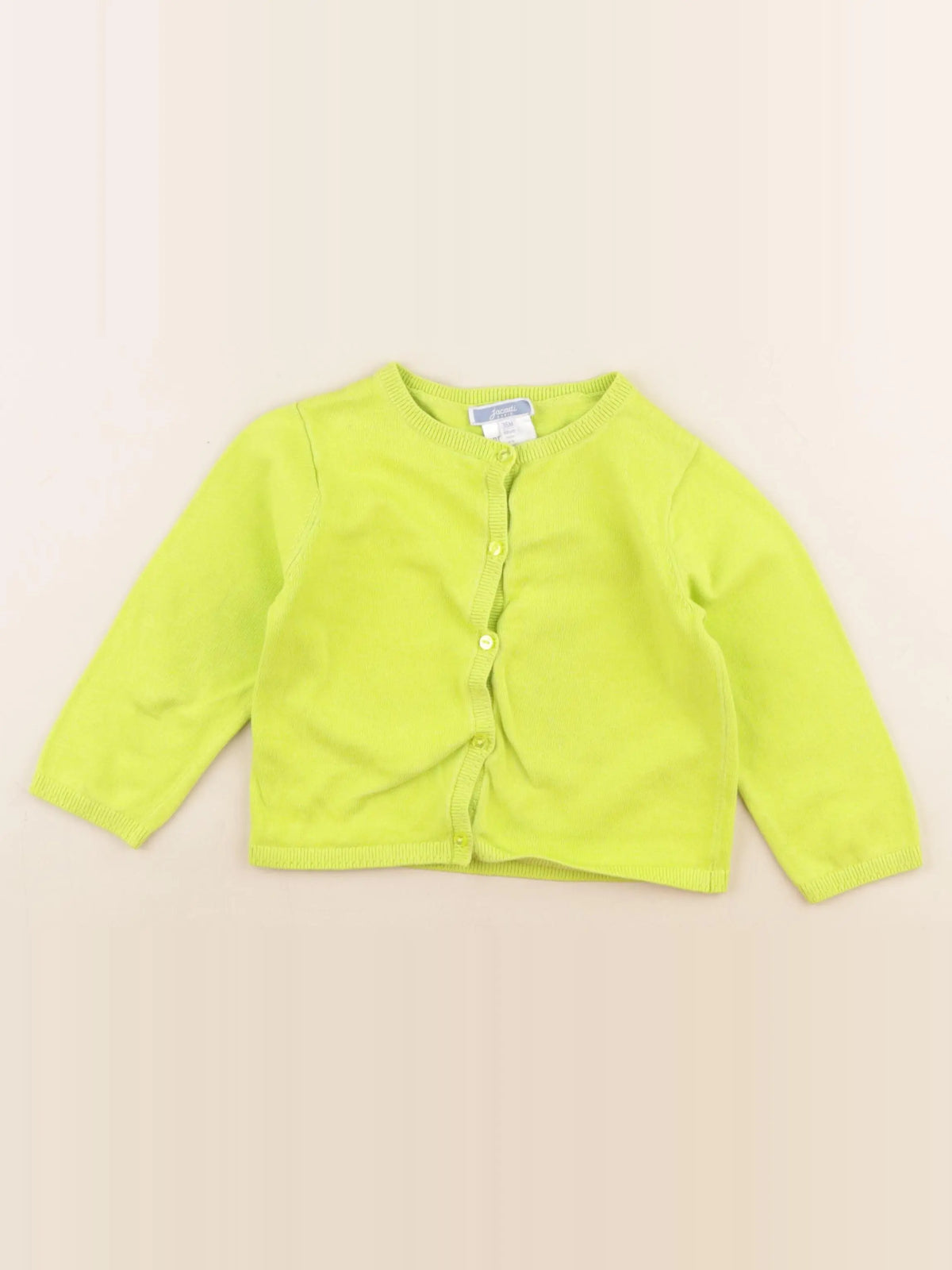 Jacadi - gilet vert - 36 mois
