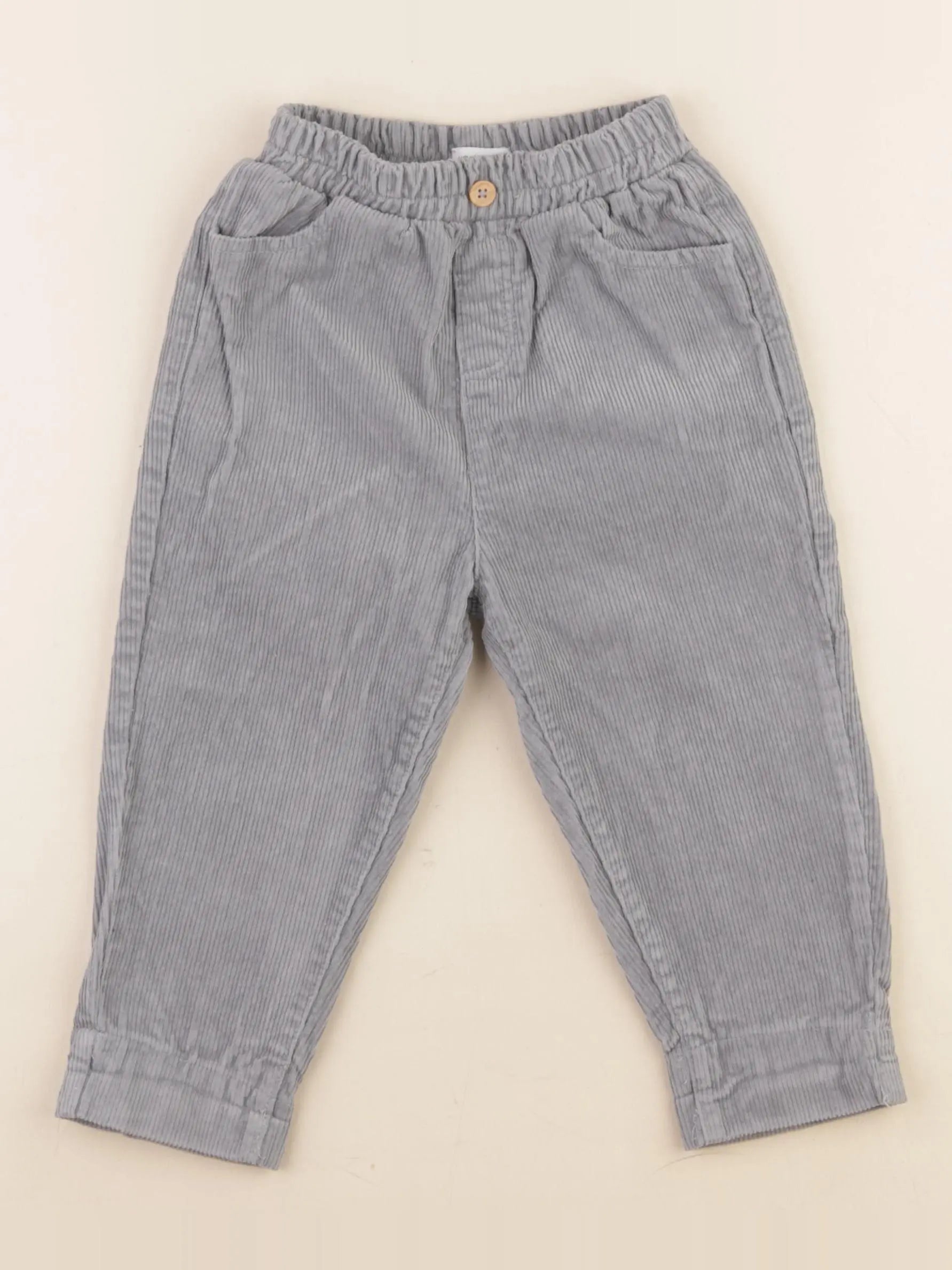 Vertbaudet - pantalon bleu - 24 mois