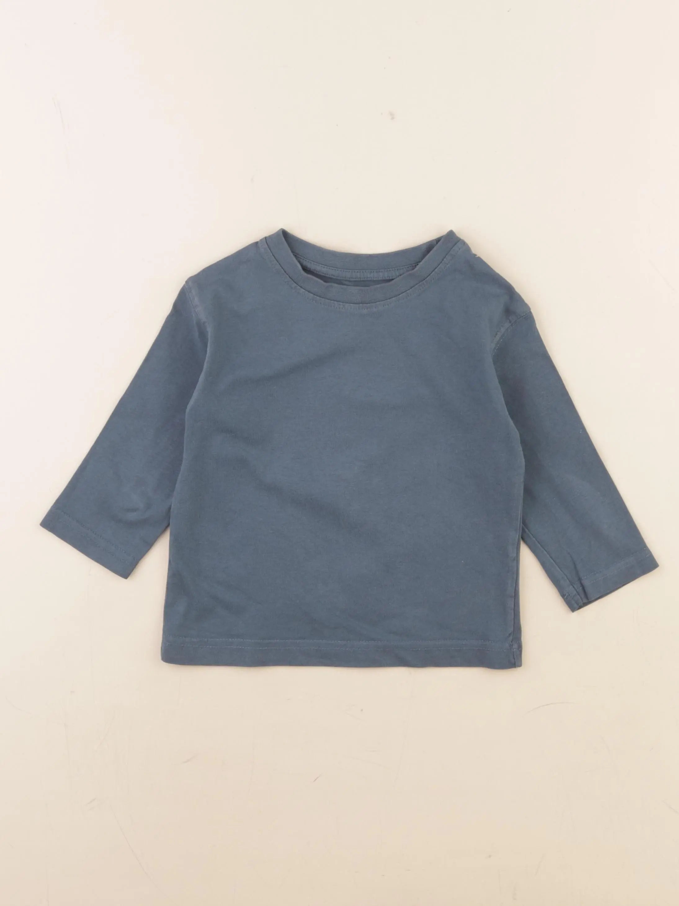 Vertbaudet - tee-shirt bleu - 2 ans
