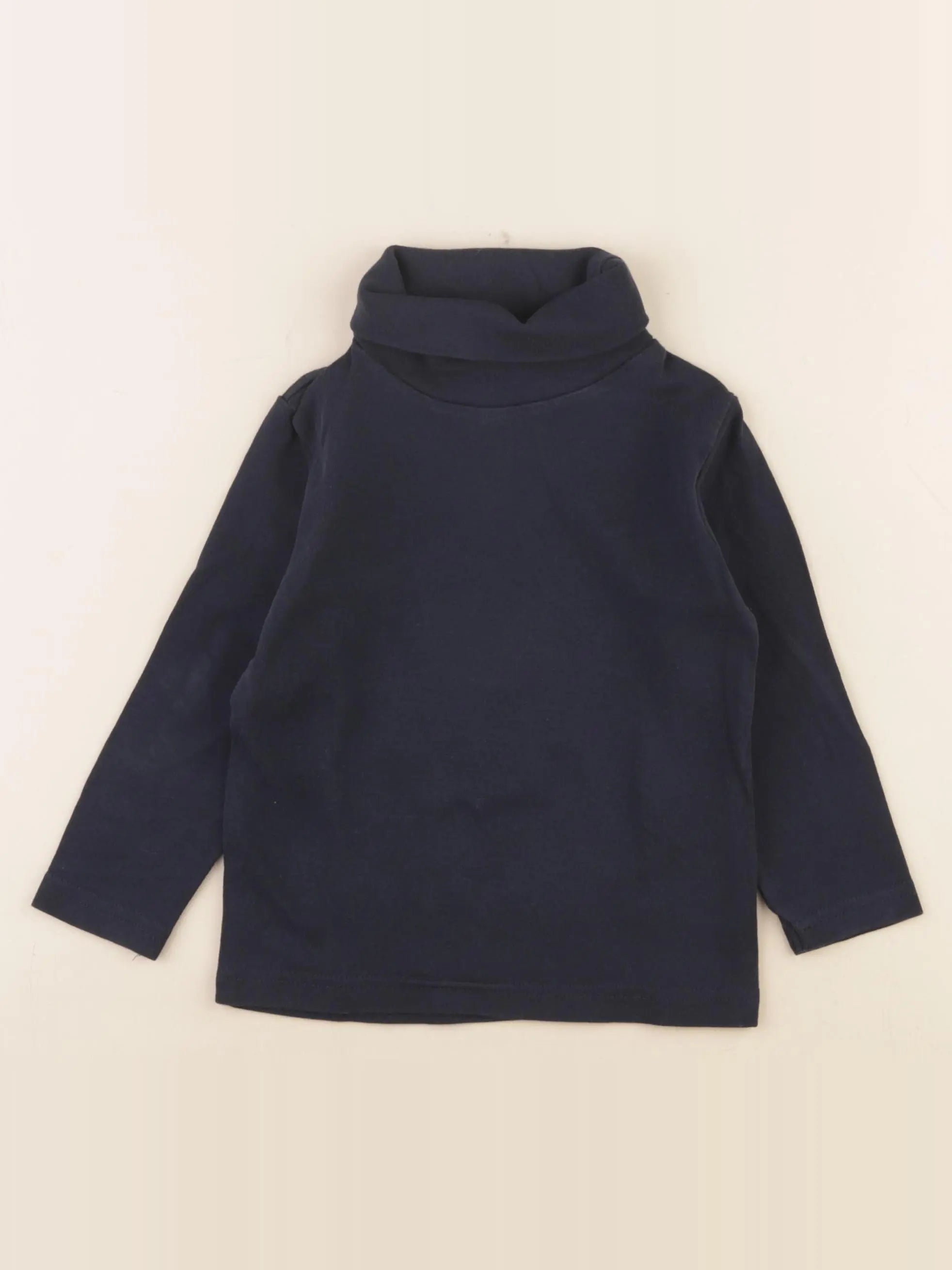 Vertbaudet - sous-pull bleu - 4 ans