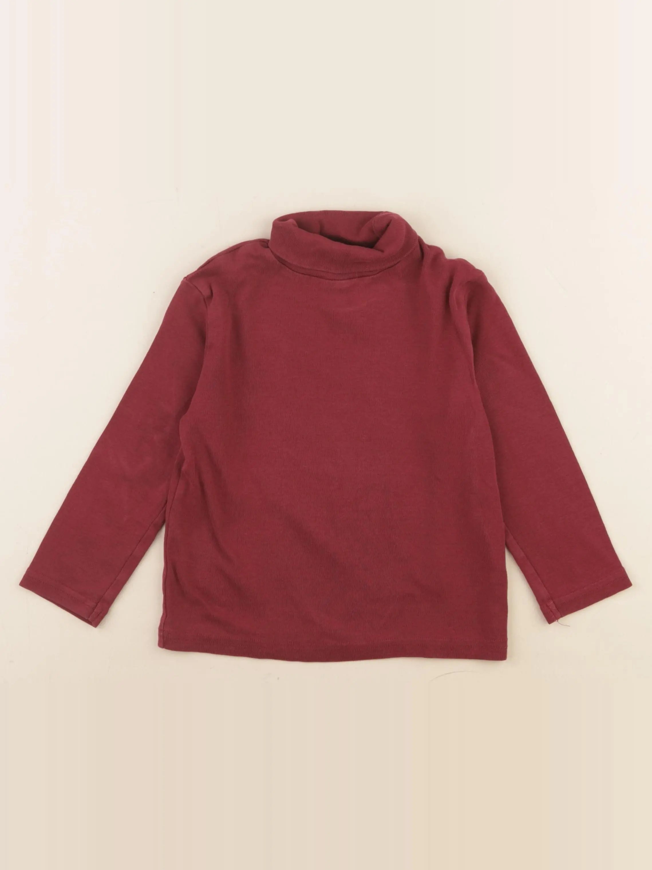 Vertbaudet - sous-pull rouge - 4 ans