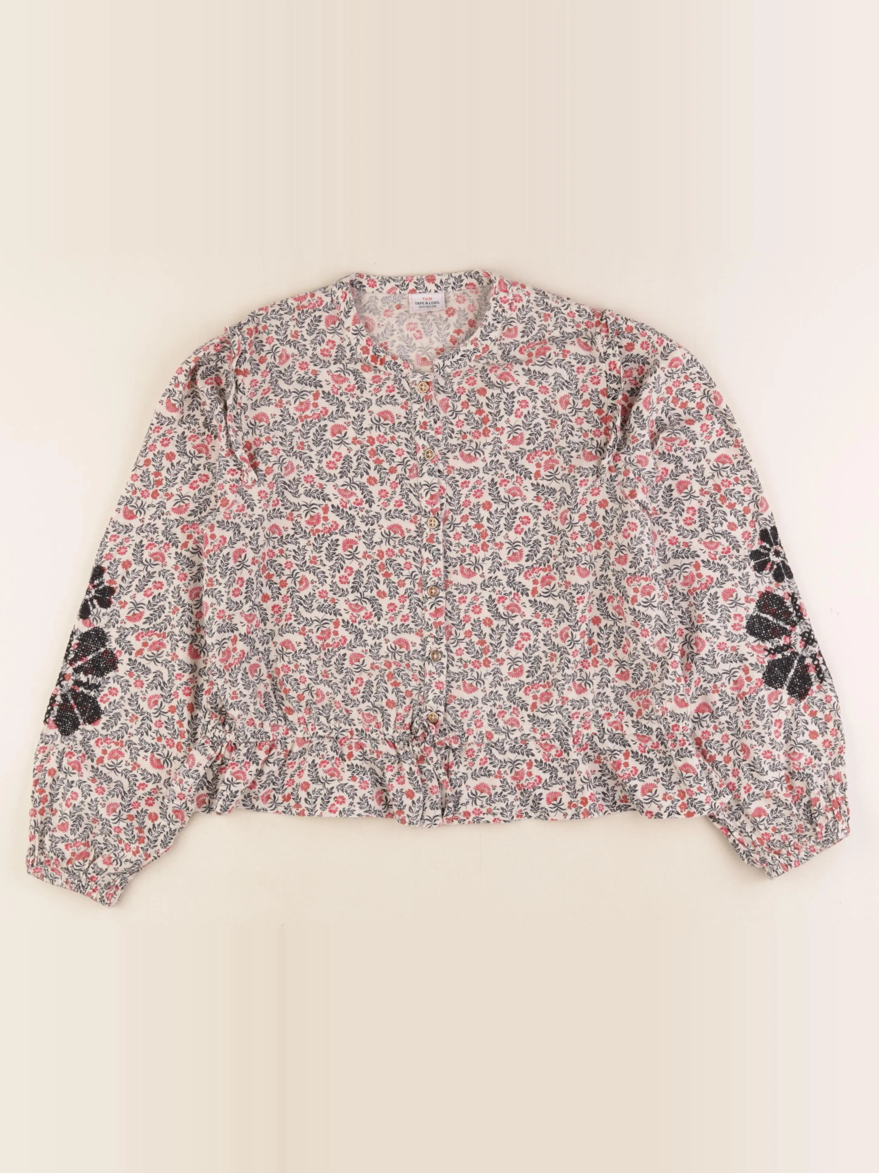 Tape à l'oeil - blouse multicolore - 12 ans