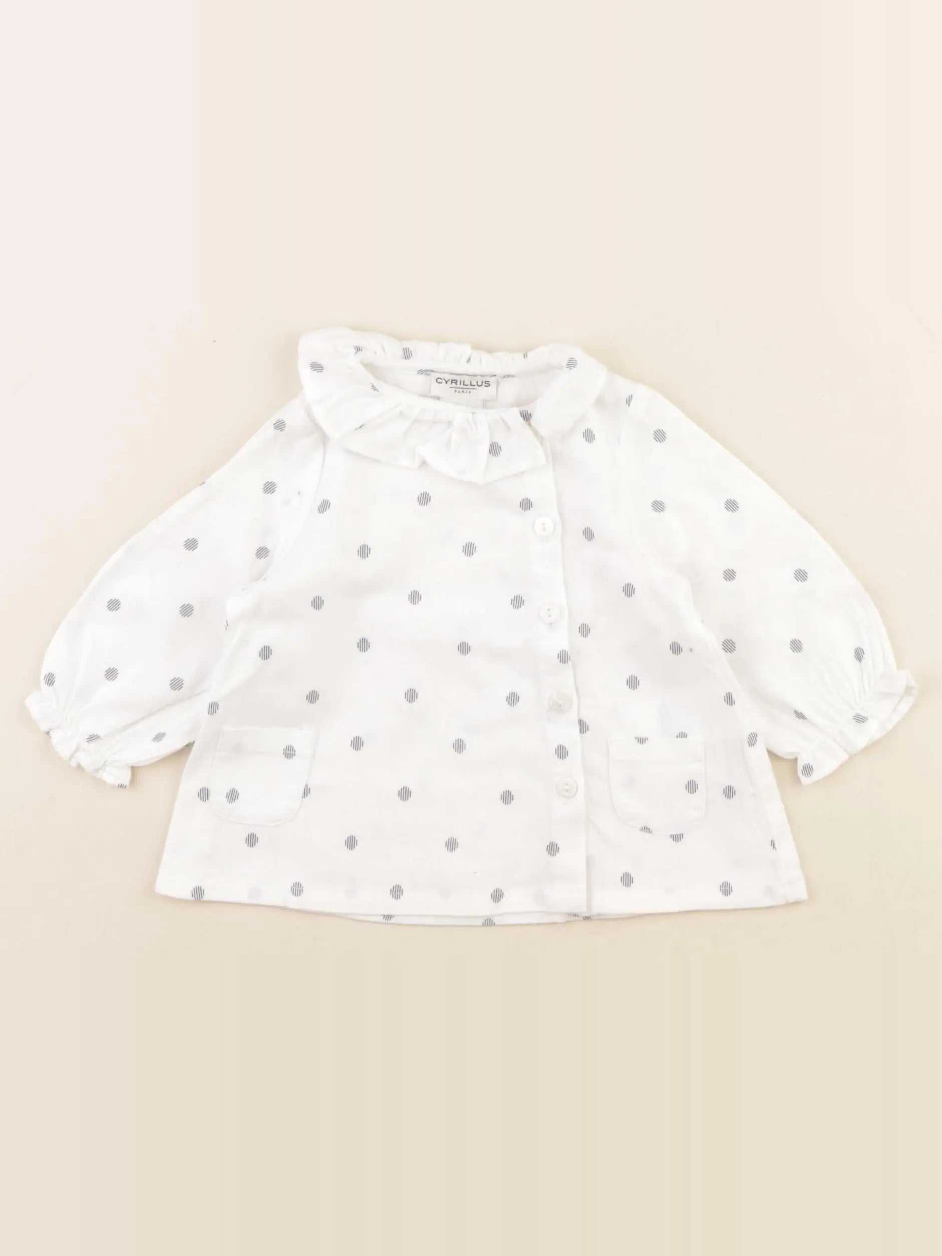 Cyrillus - robe blanc - 3 mois
