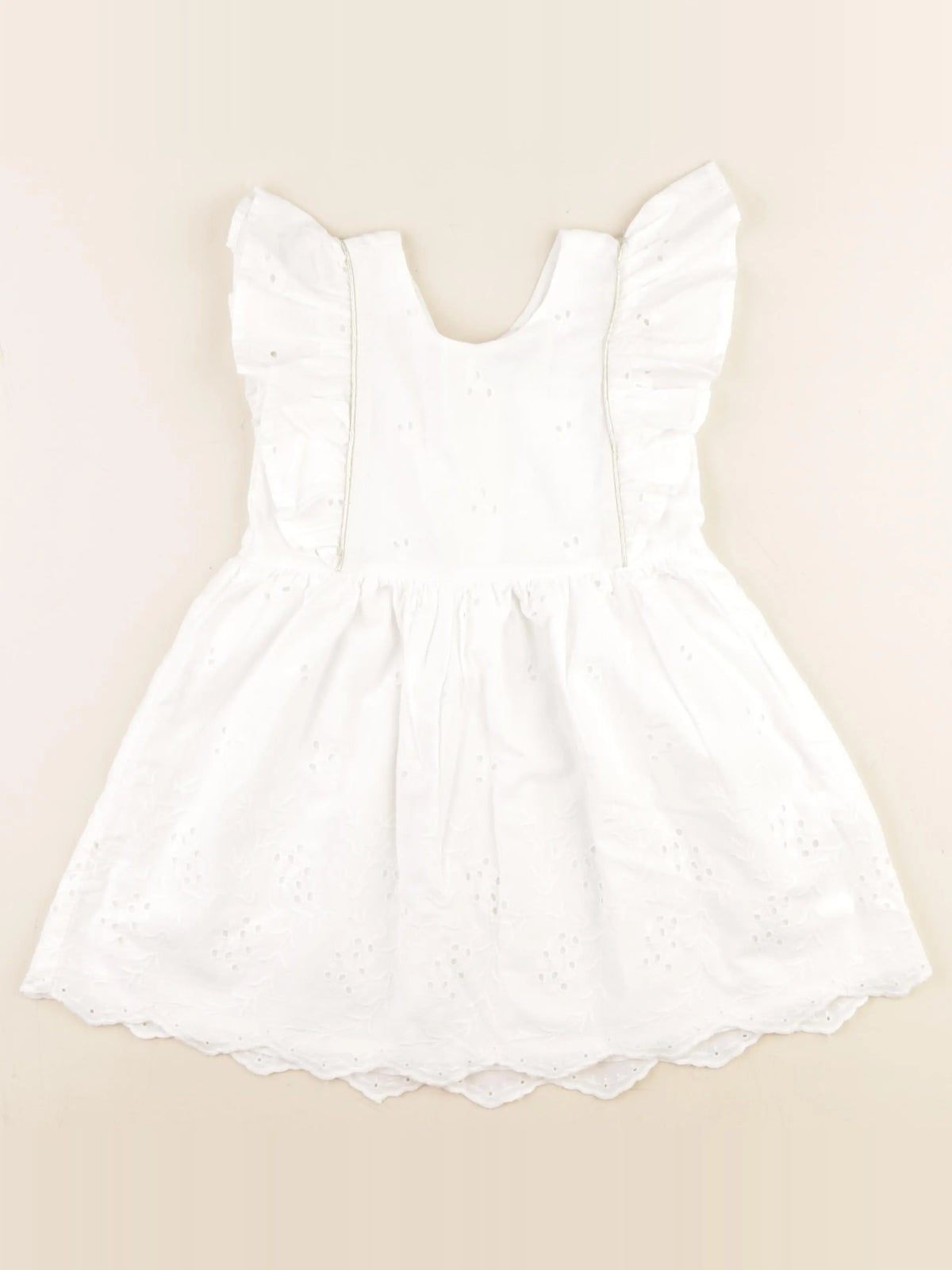 Tape à l'oeil - robe blanc - 36 mois