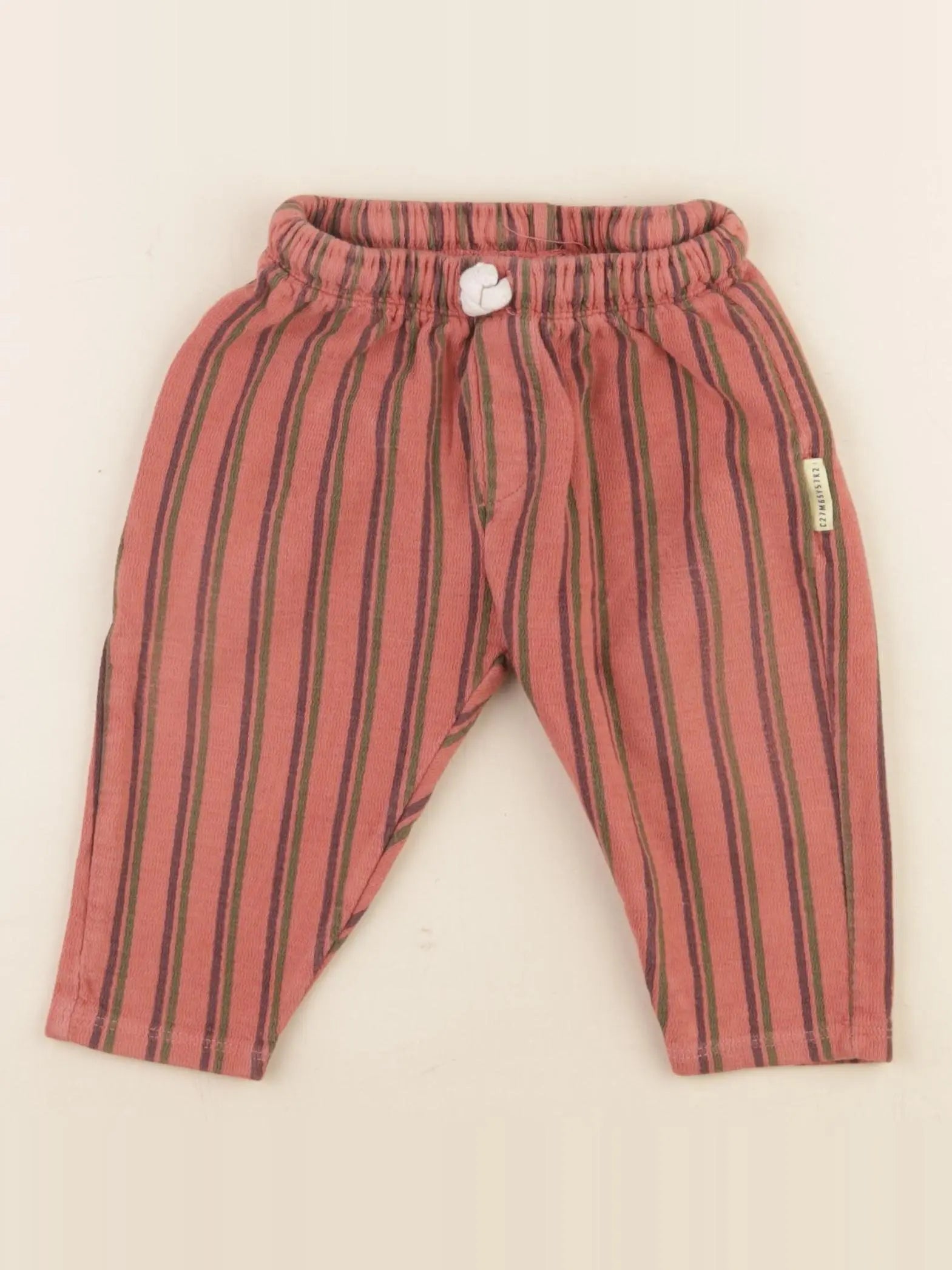 Zara - pantalon multicolore - 9/12 mois