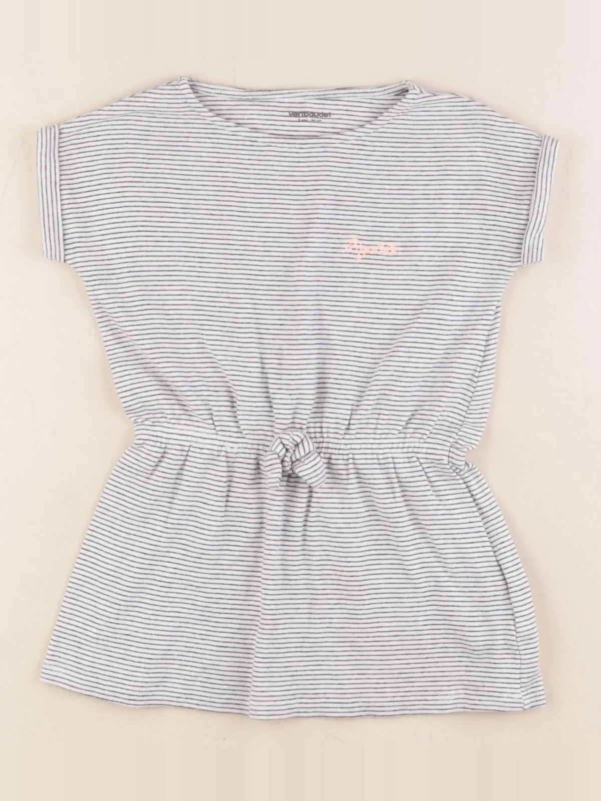 Vertbaudet - robe bleu - 3 ans
