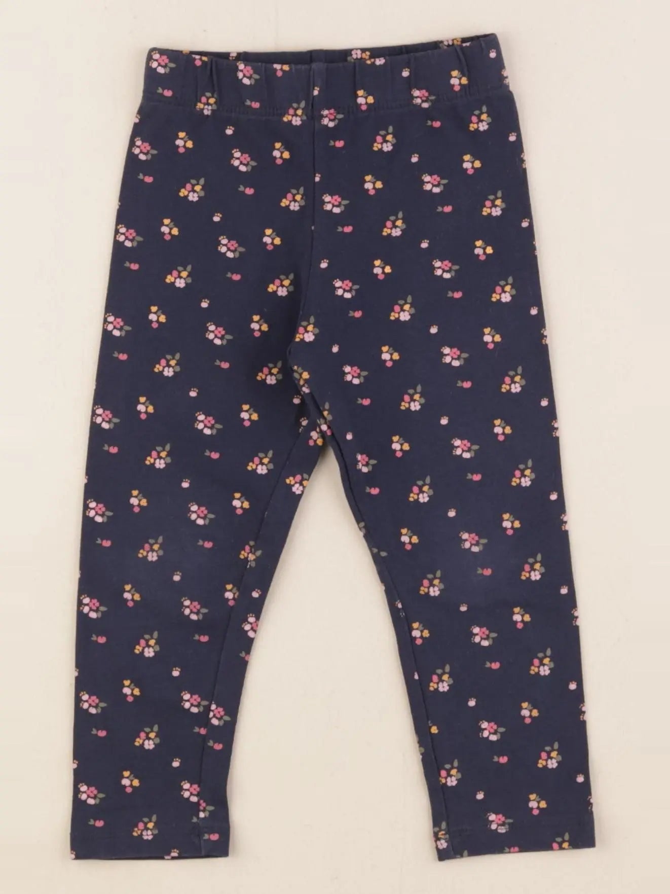 Vertbaudet - legging bleu - 2 ans