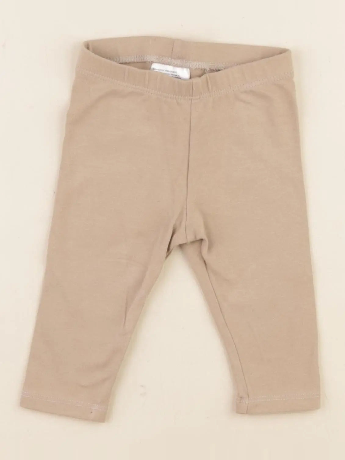 H&M - legging marron - 2/4 mois