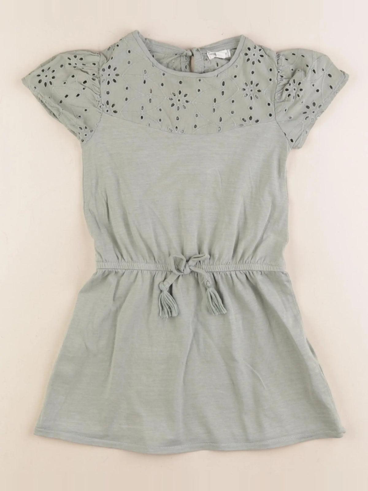 Vertbaudet - robe vert - 4 ans