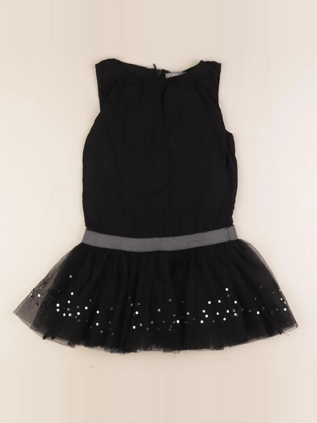 Vertbaudet - robe noir - 6 ans