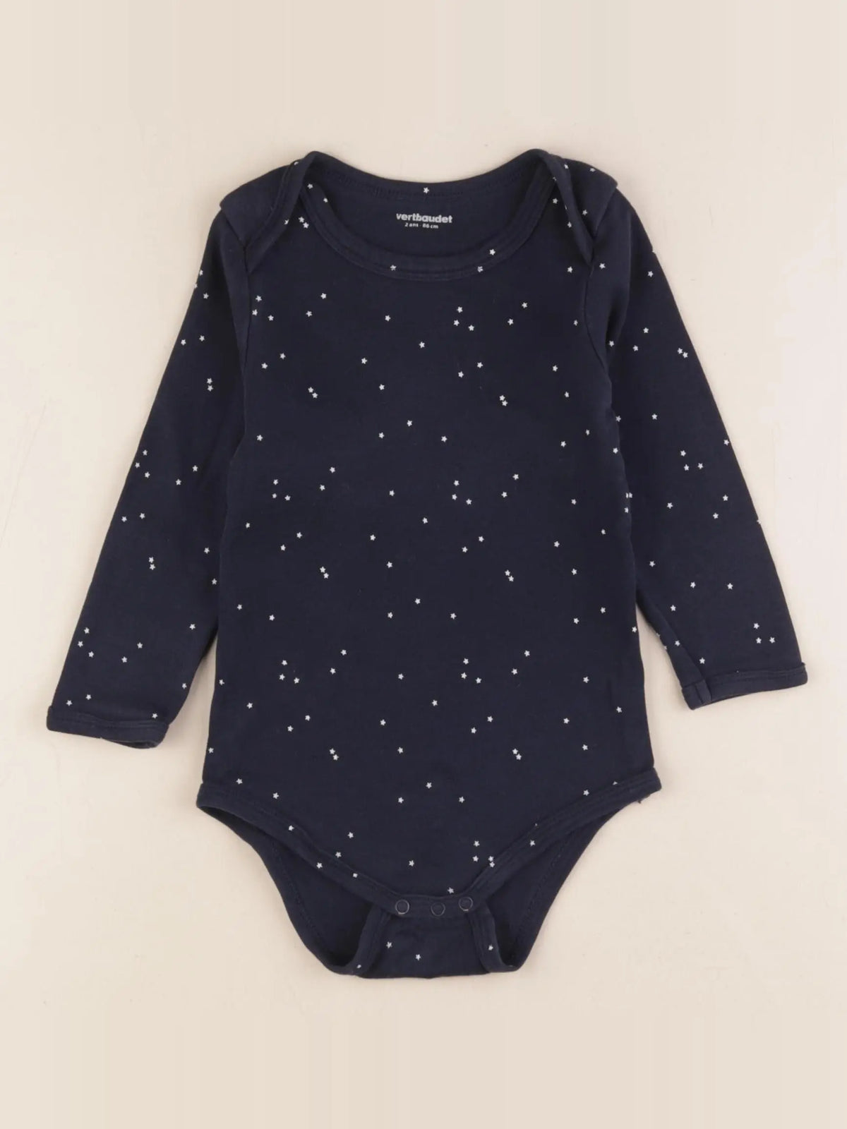 Vertbaudet - body bleu - 2 ans