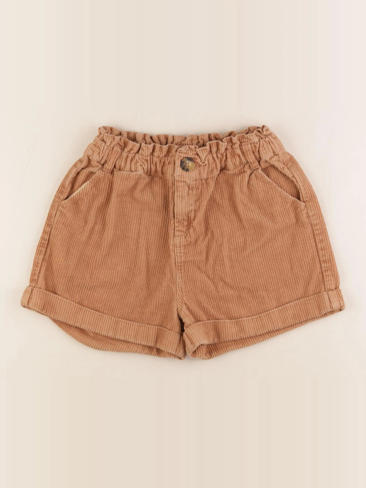 Vertbaudet - short marron - 9 ans