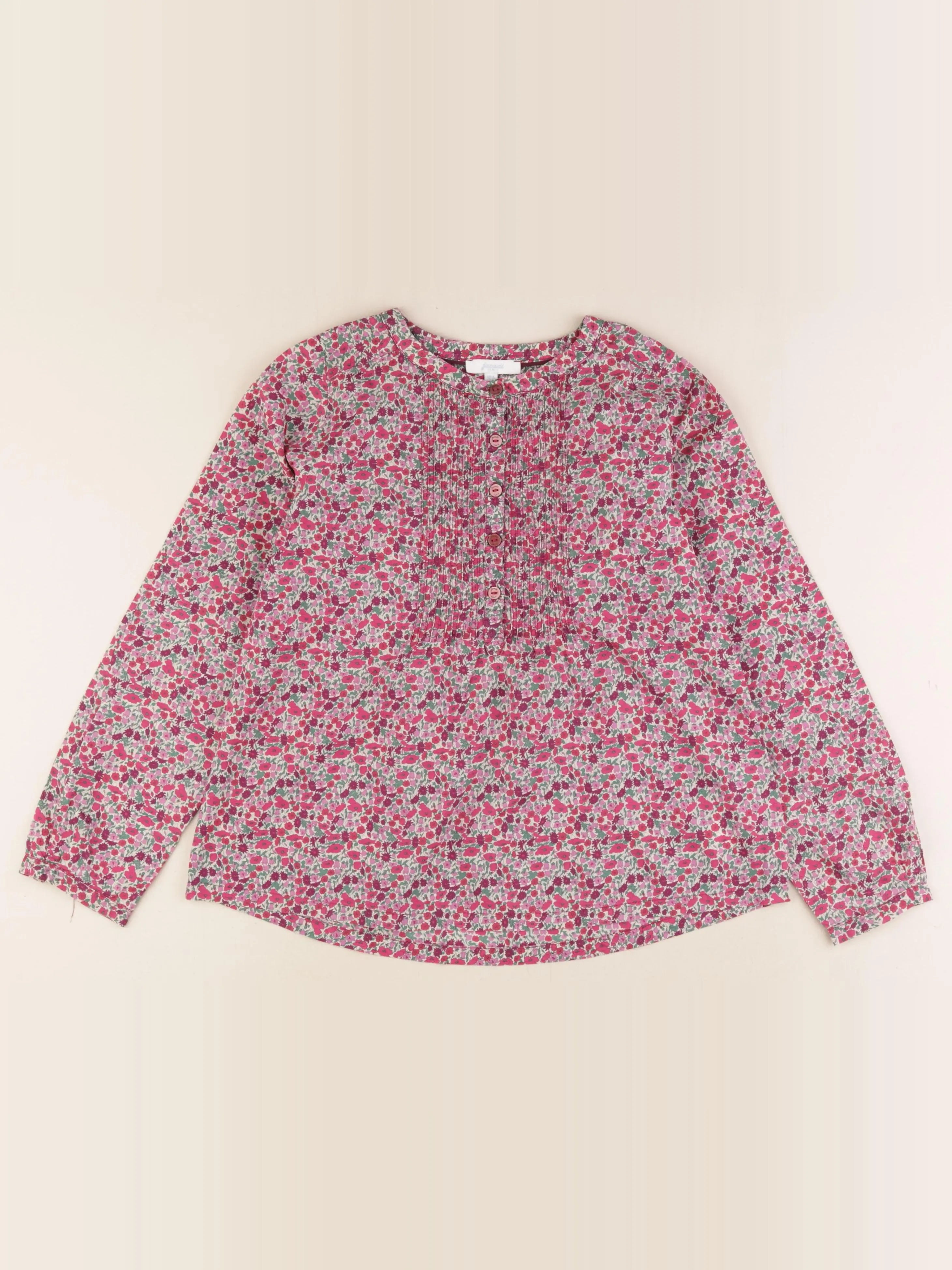Jacadi - blouse liberty multicolore - 10 ans