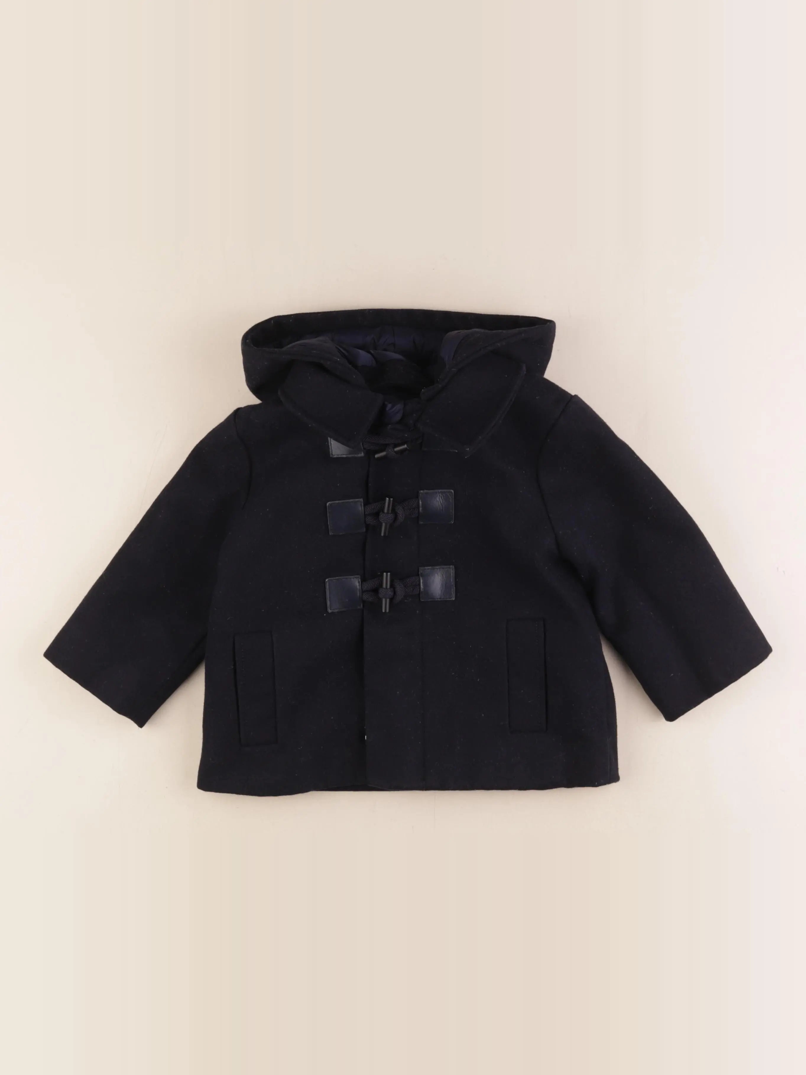 Jacadi - manteau bleu - 24 mois