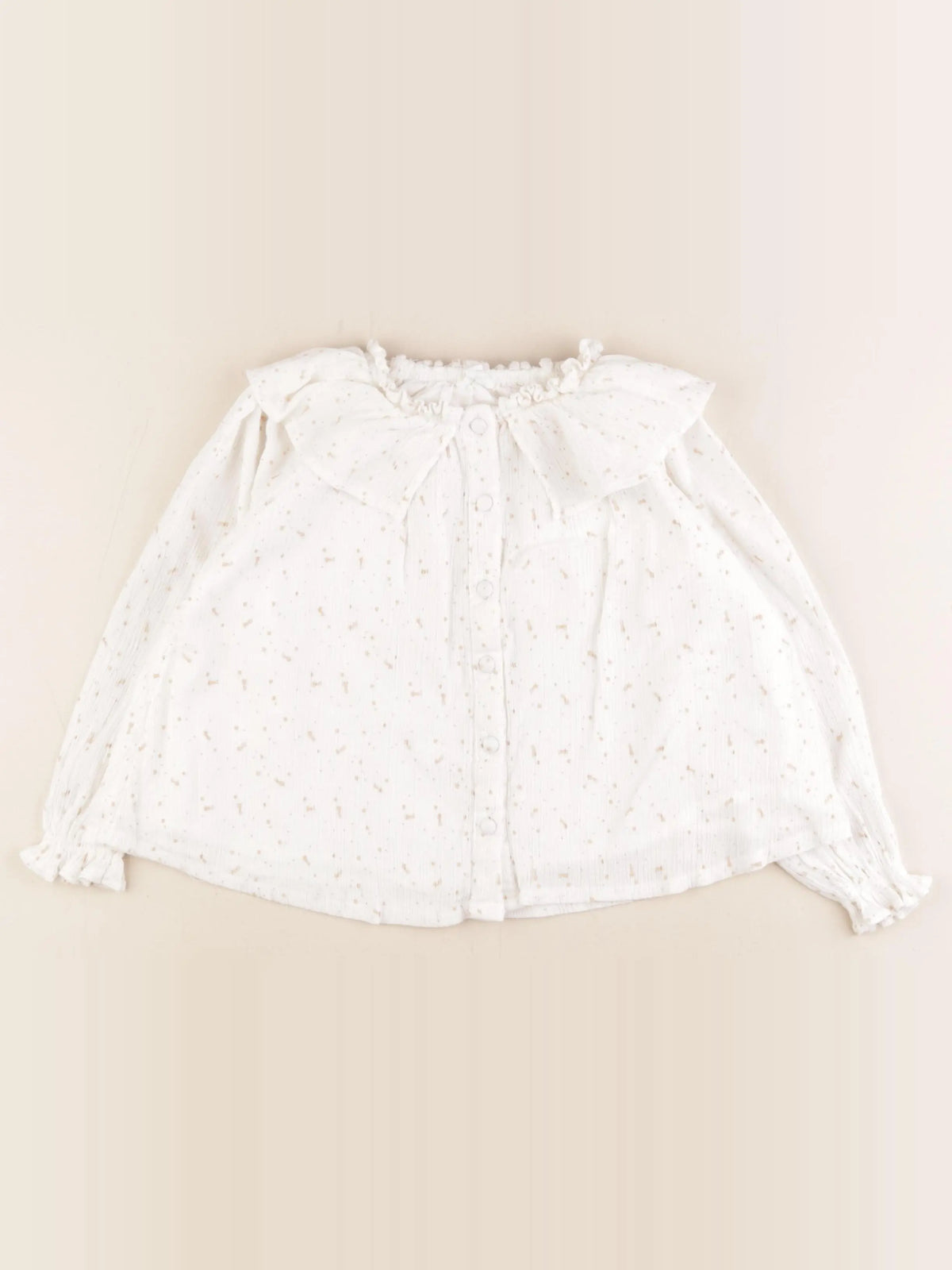 Vertbaudet - blouse blanc - 5 ans