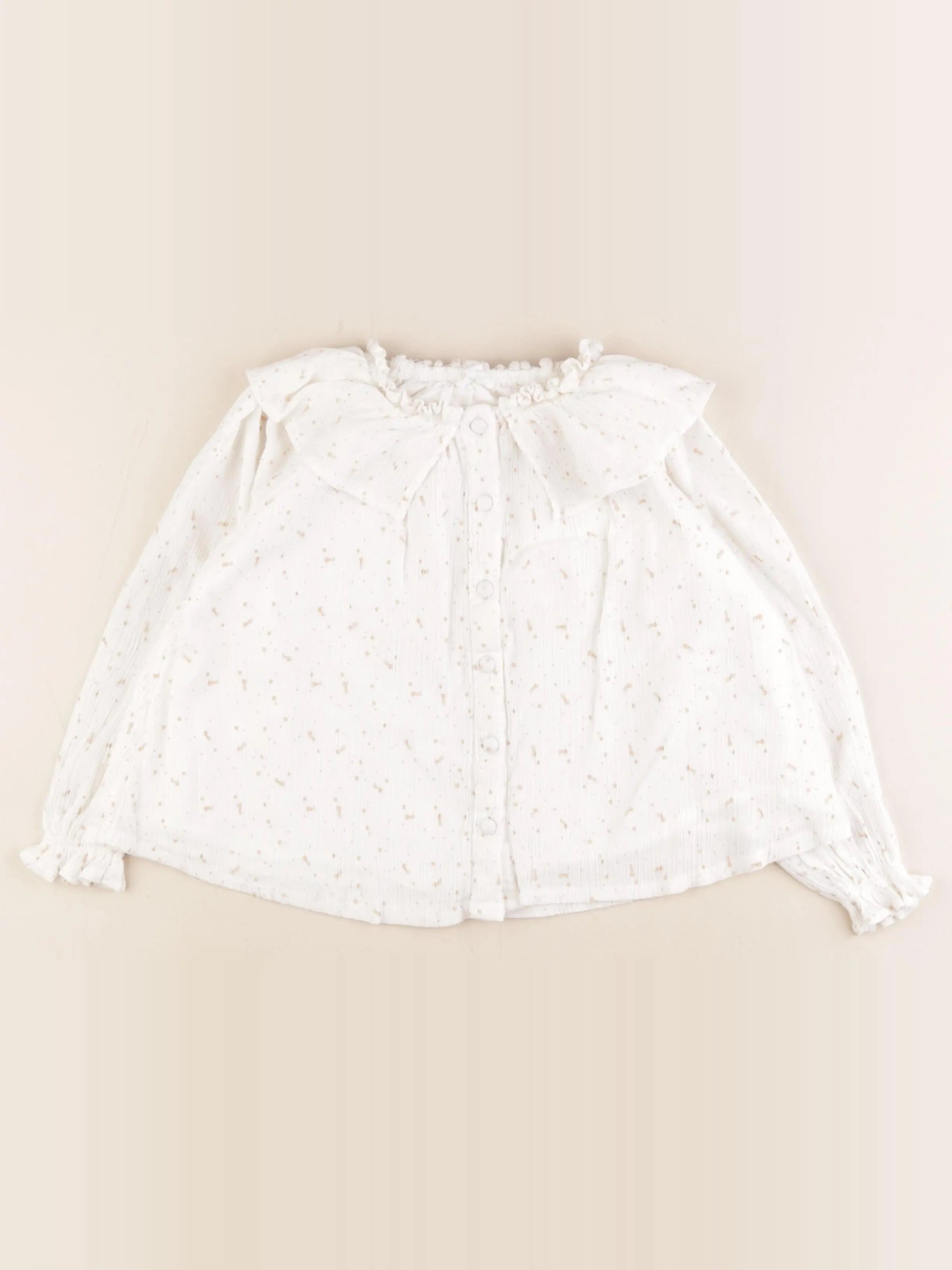 Vertbaudet - blouse blanc - 5 ans