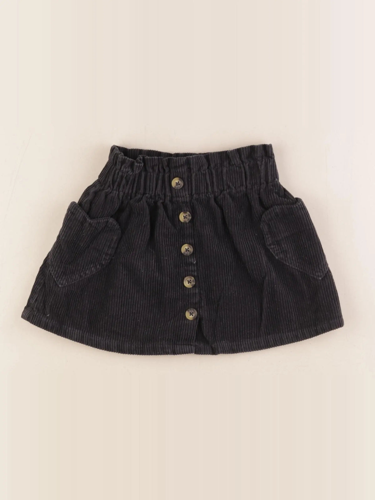 Vertbaudet - jupe gris - 5 ans