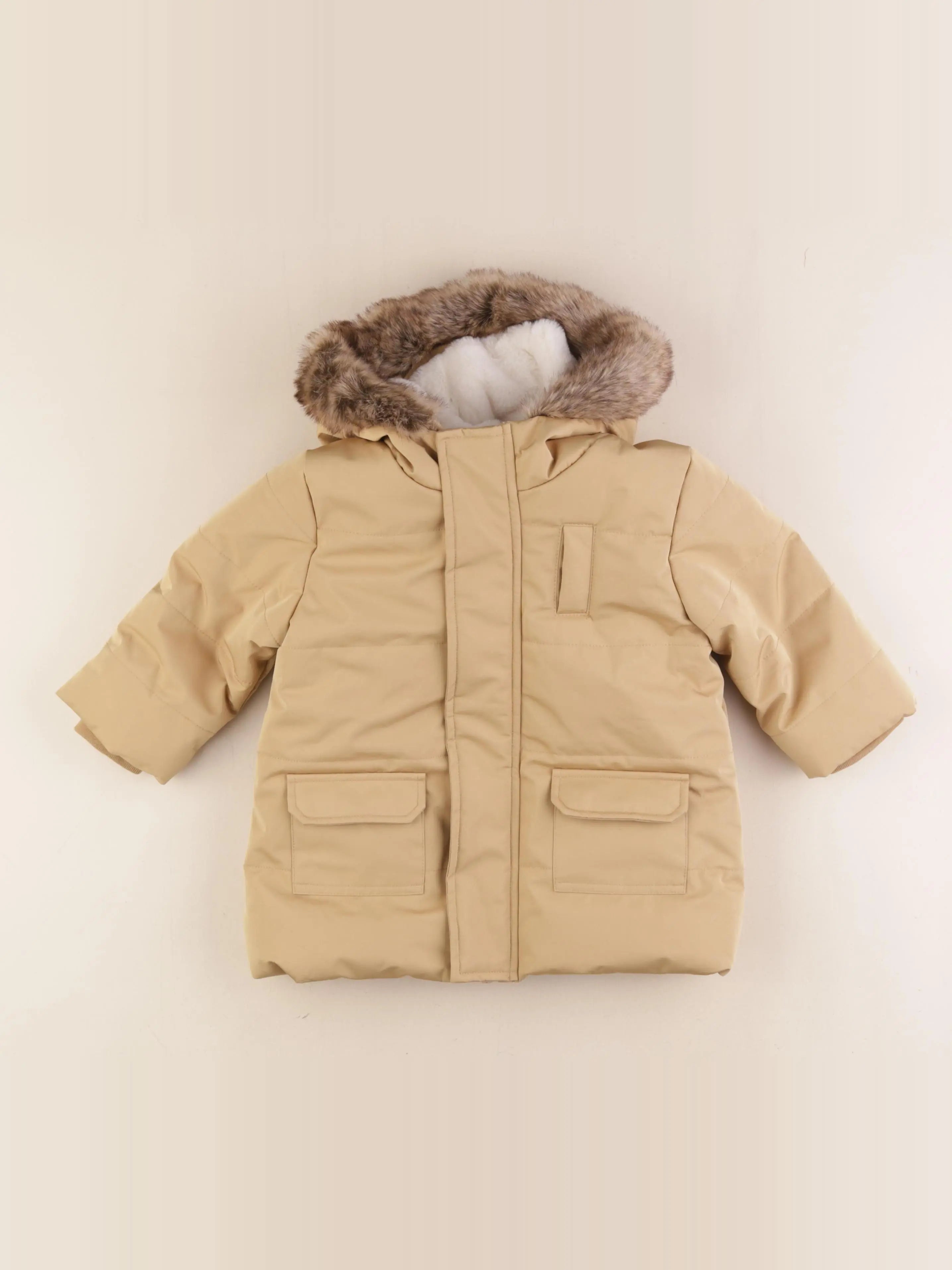 Boutchou - parka beige - 18 mois