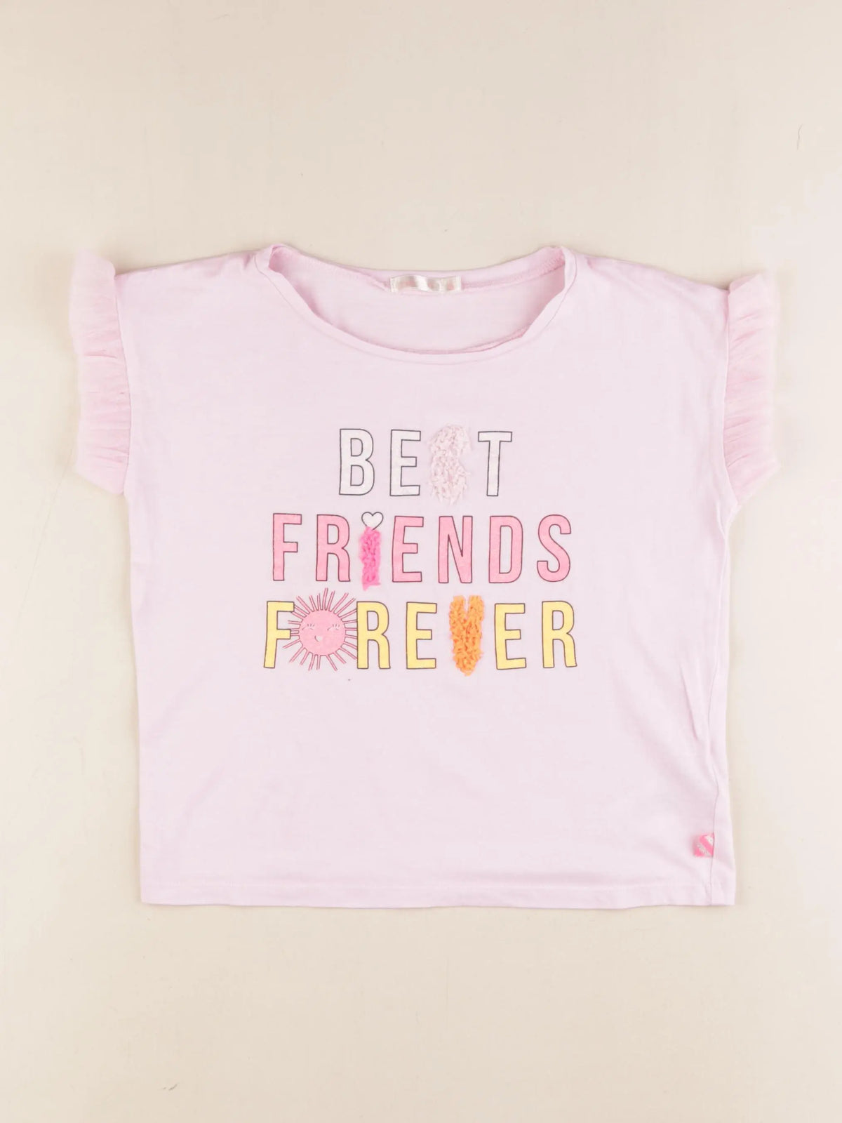 Billie Blush - tee-shirt rose - 8 ans