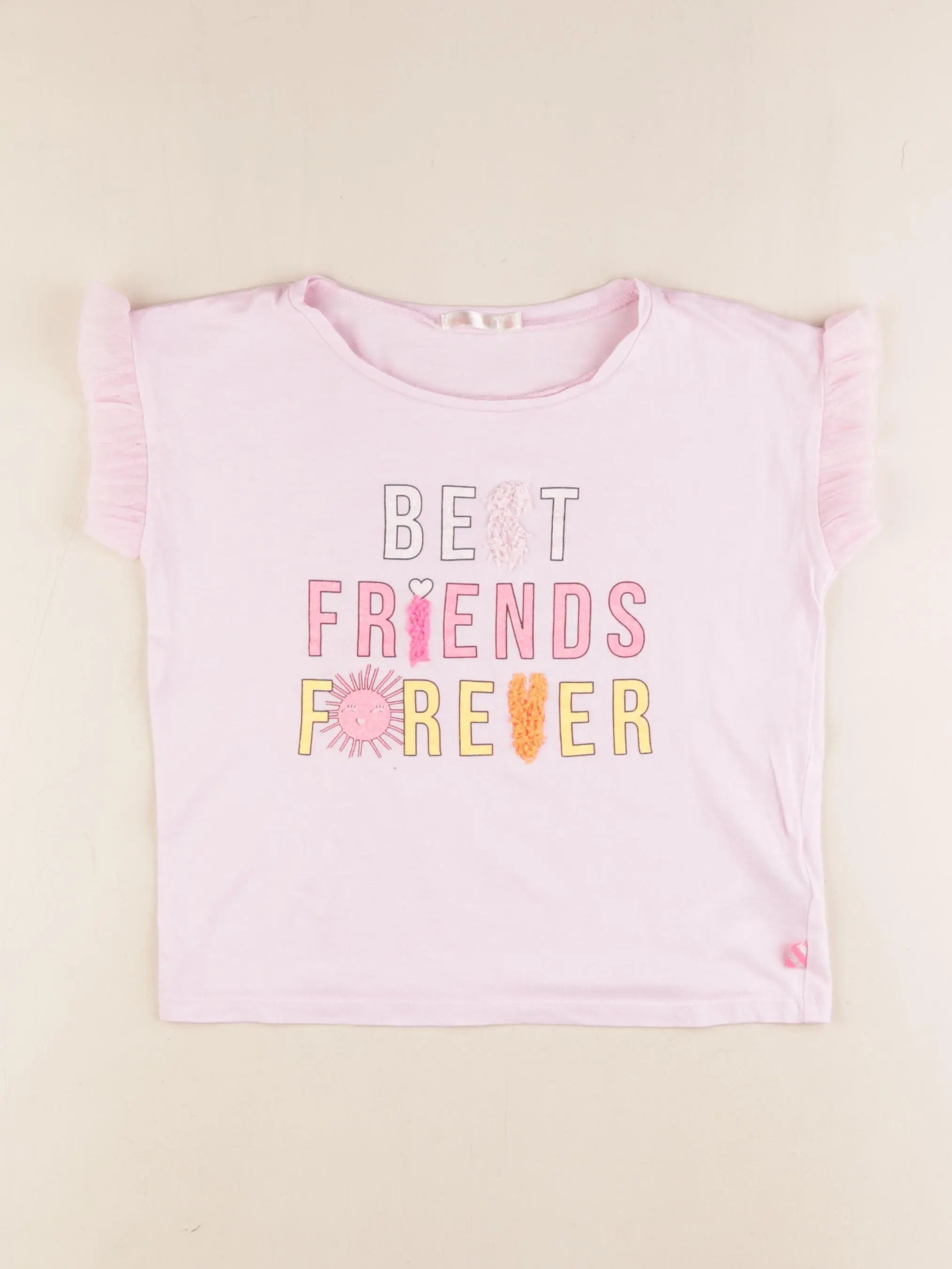 Billie Blush - tee-shirt rose - 8 ans