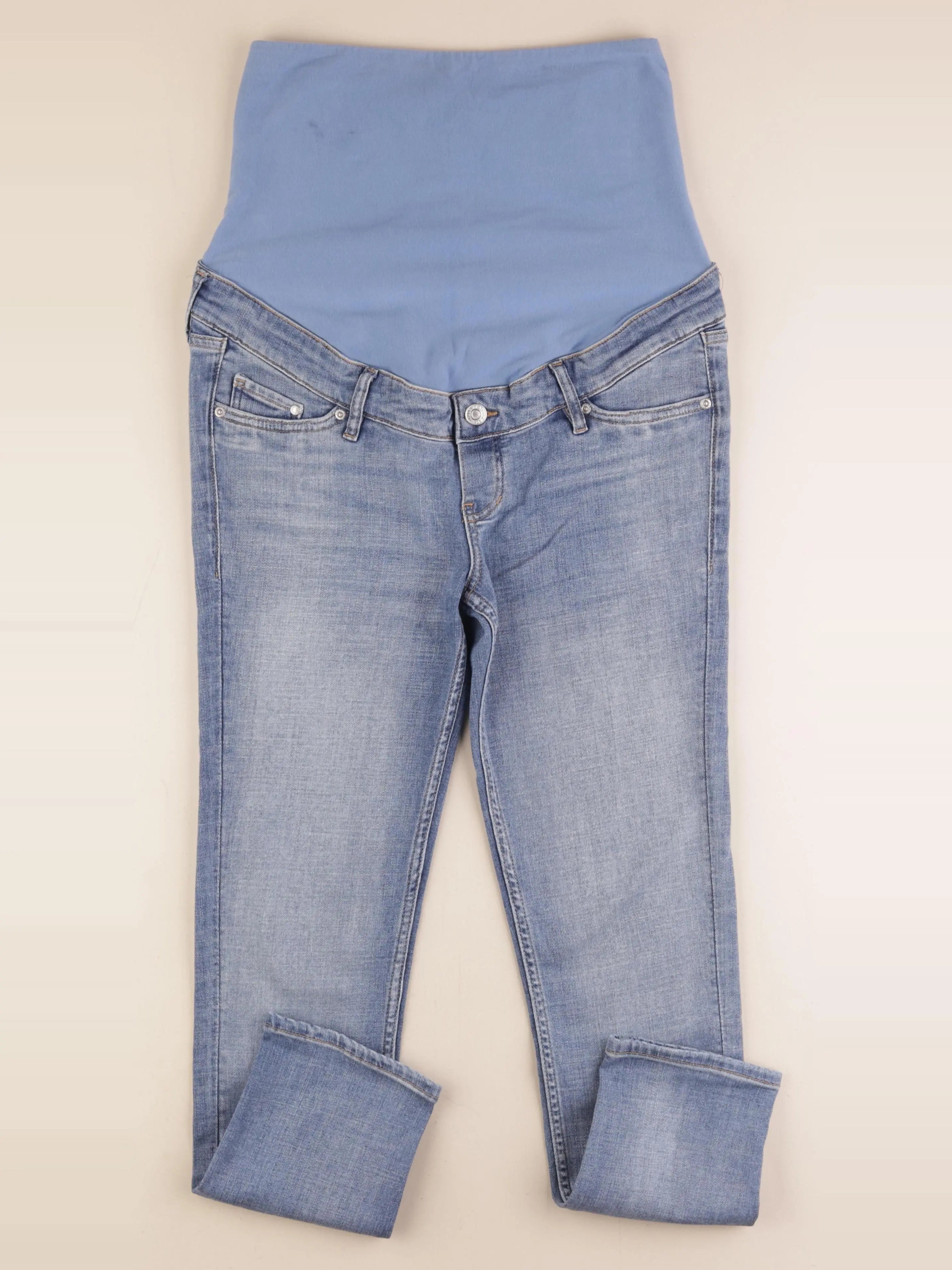 H&M - jean grossesse bleu - 40