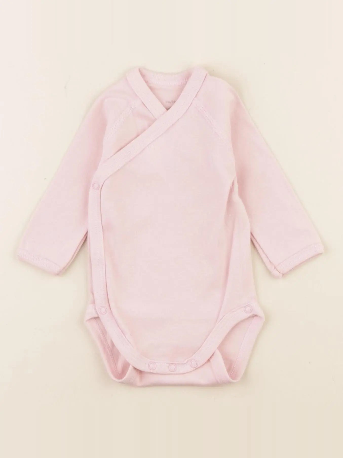 Petit Bateau - body rose - 1 mois