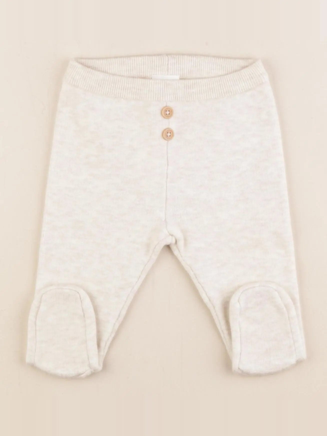 Tape à l'oeil - pantalon beige - 6 mois