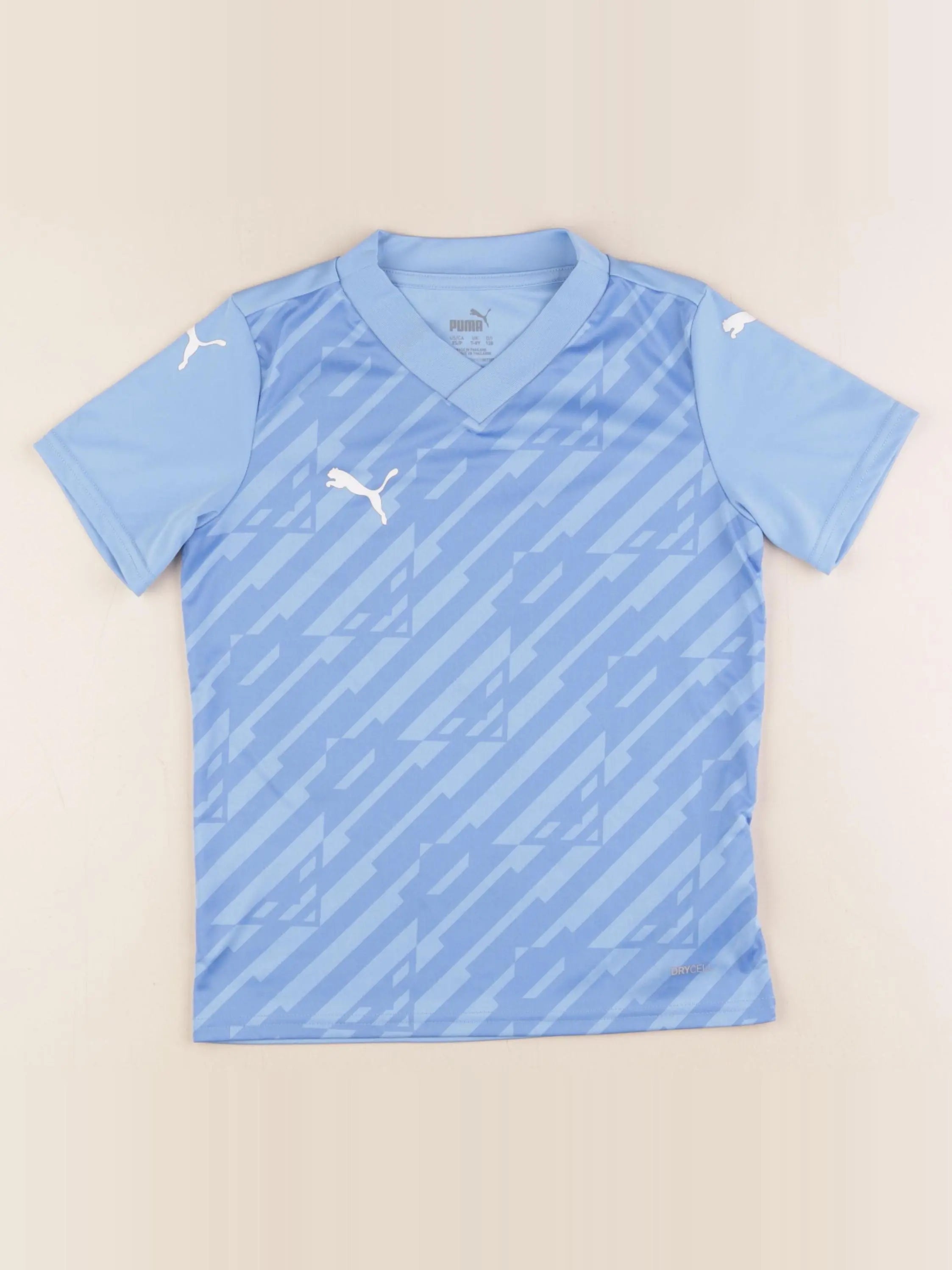 Puma - tee-shirt bleu - 7/8 ans