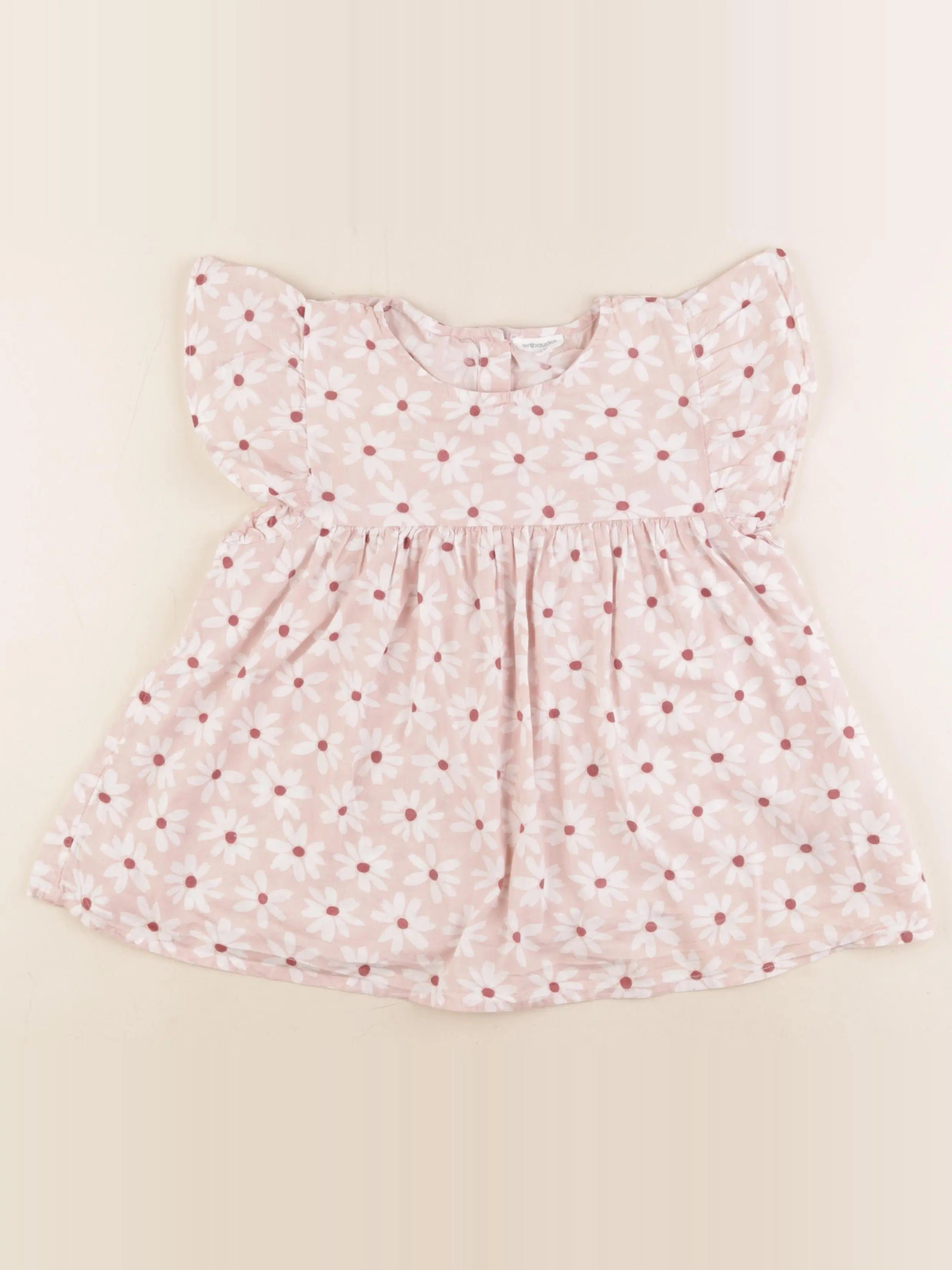 Vertbaudet - blouse rose - 10 ans
